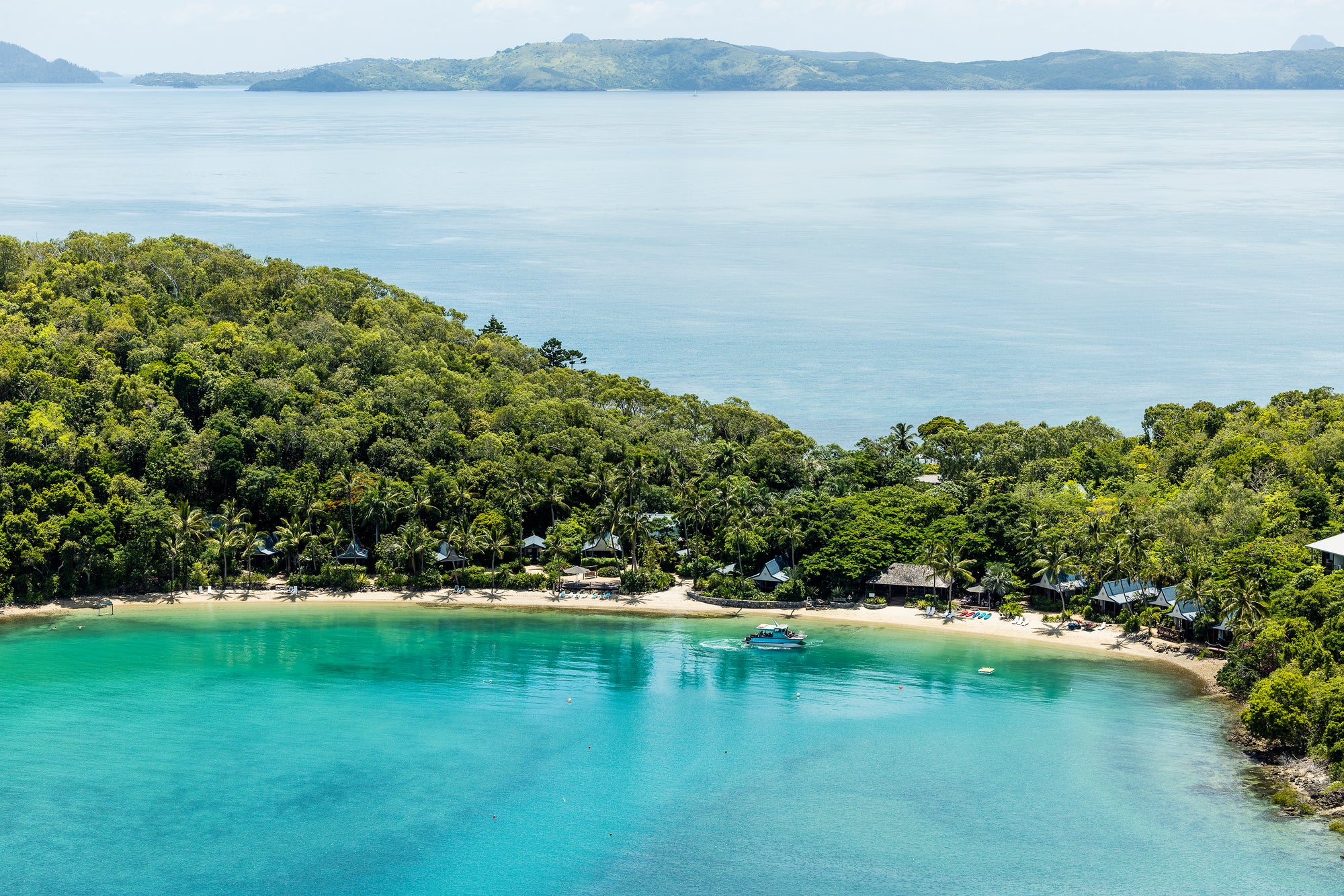 Peaceful Palm Bay - Whitsundays Print