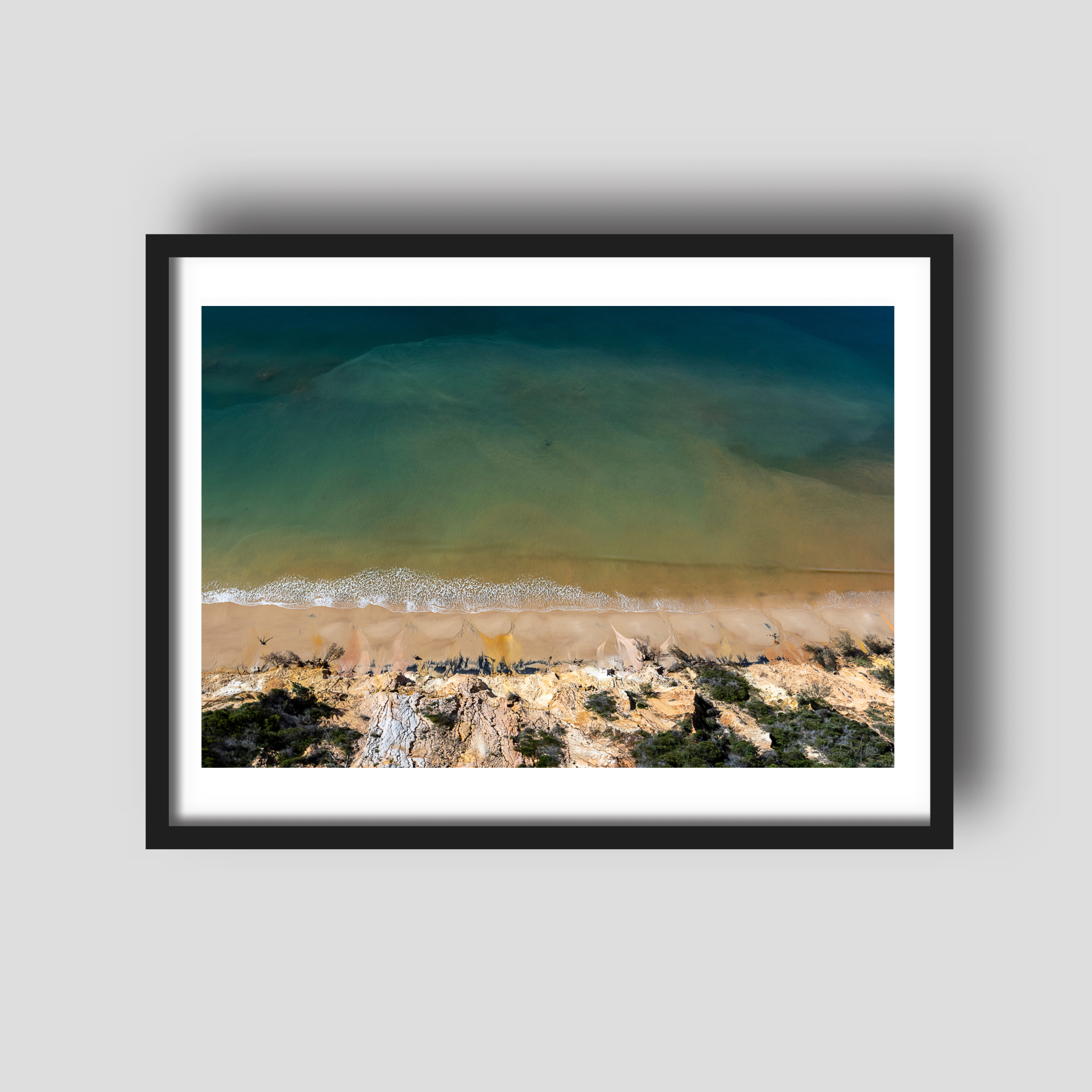 Rainbow Layers - Nature Coastal Print