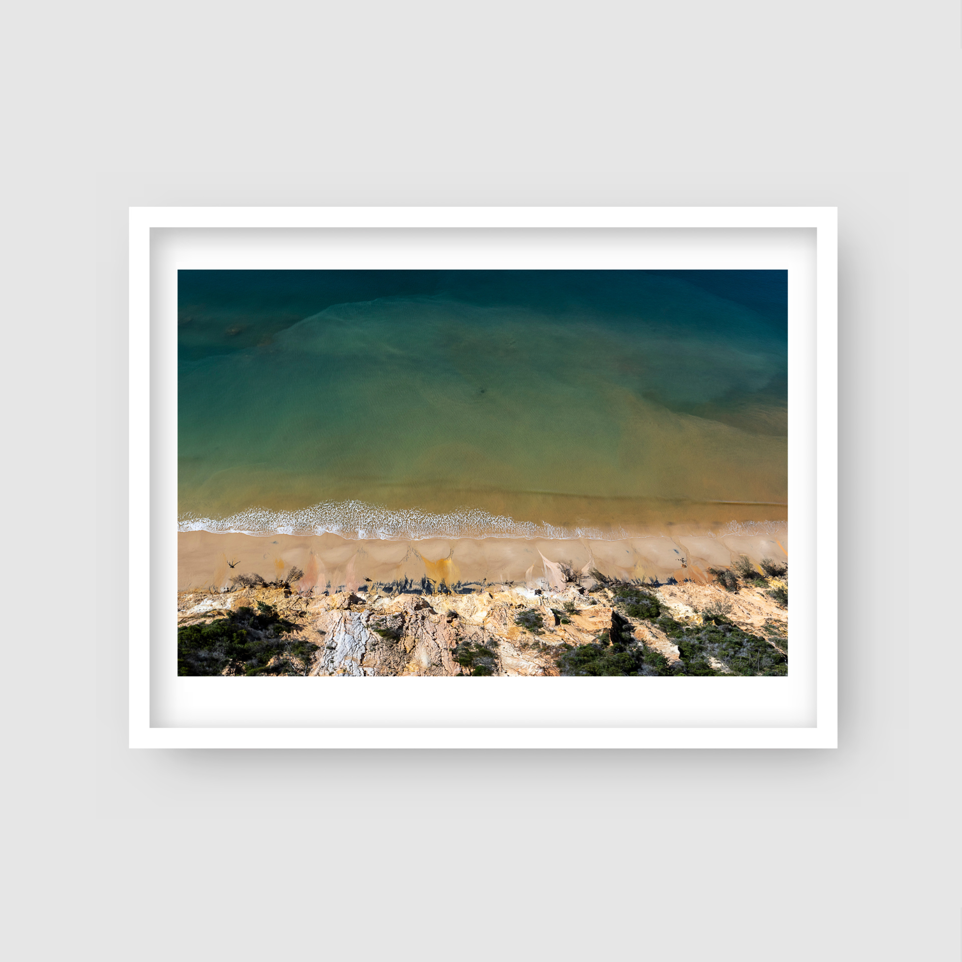 Rainbow Layers - Nature Coastal Print