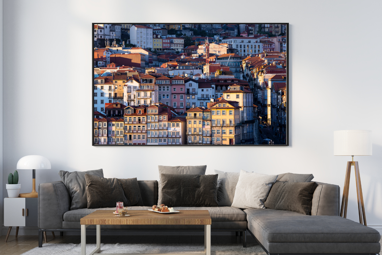 Ribeira Last Light - Porto Ribeira Travel Print