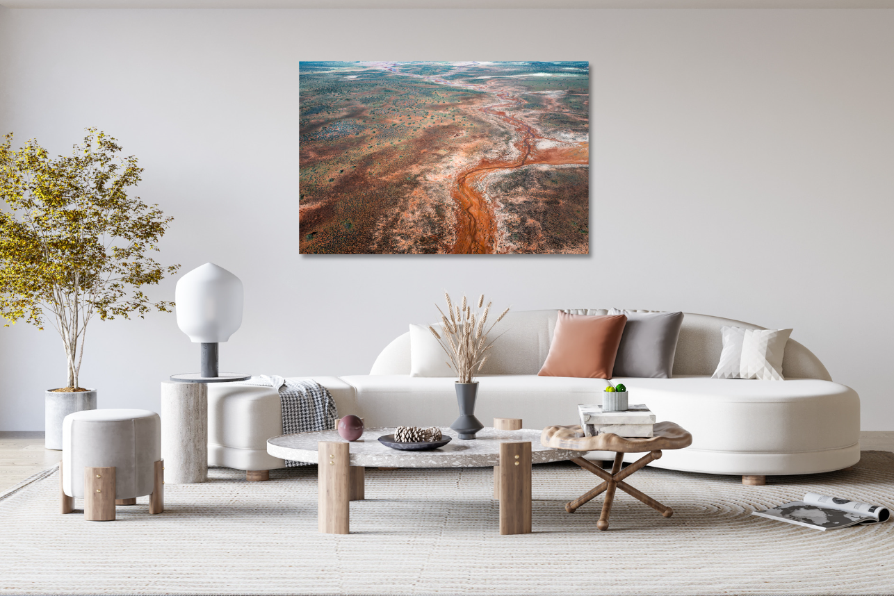 Rich Earth - Nature Coastal Print