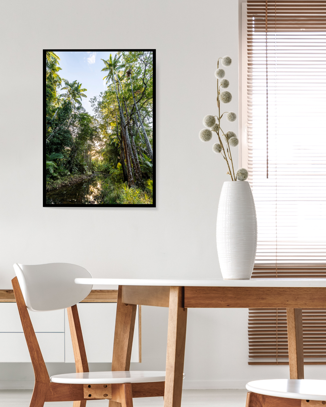Tropical Skyscrapers - Jungle Creek Print