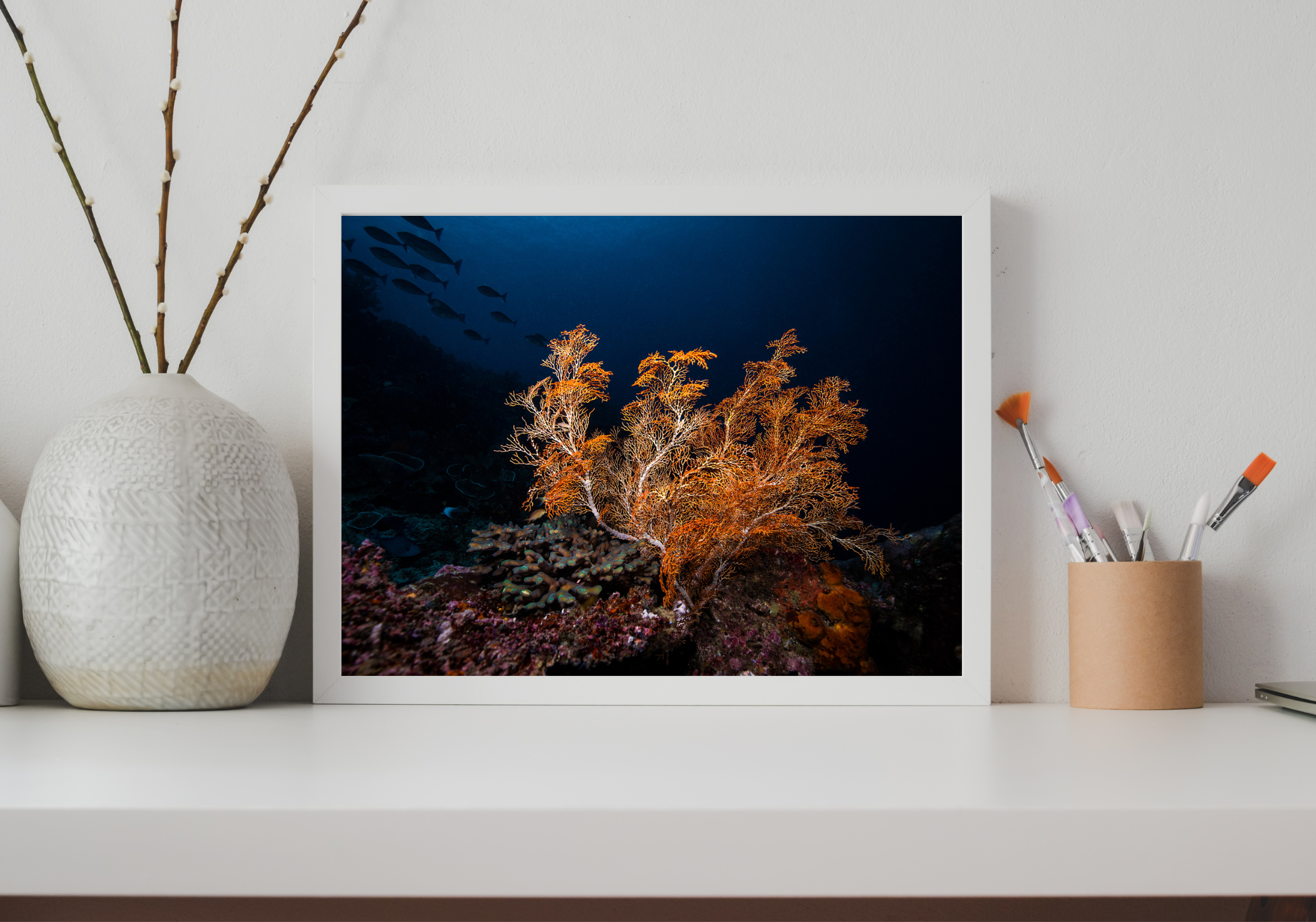 Soft Delight - Underwater Reef Print