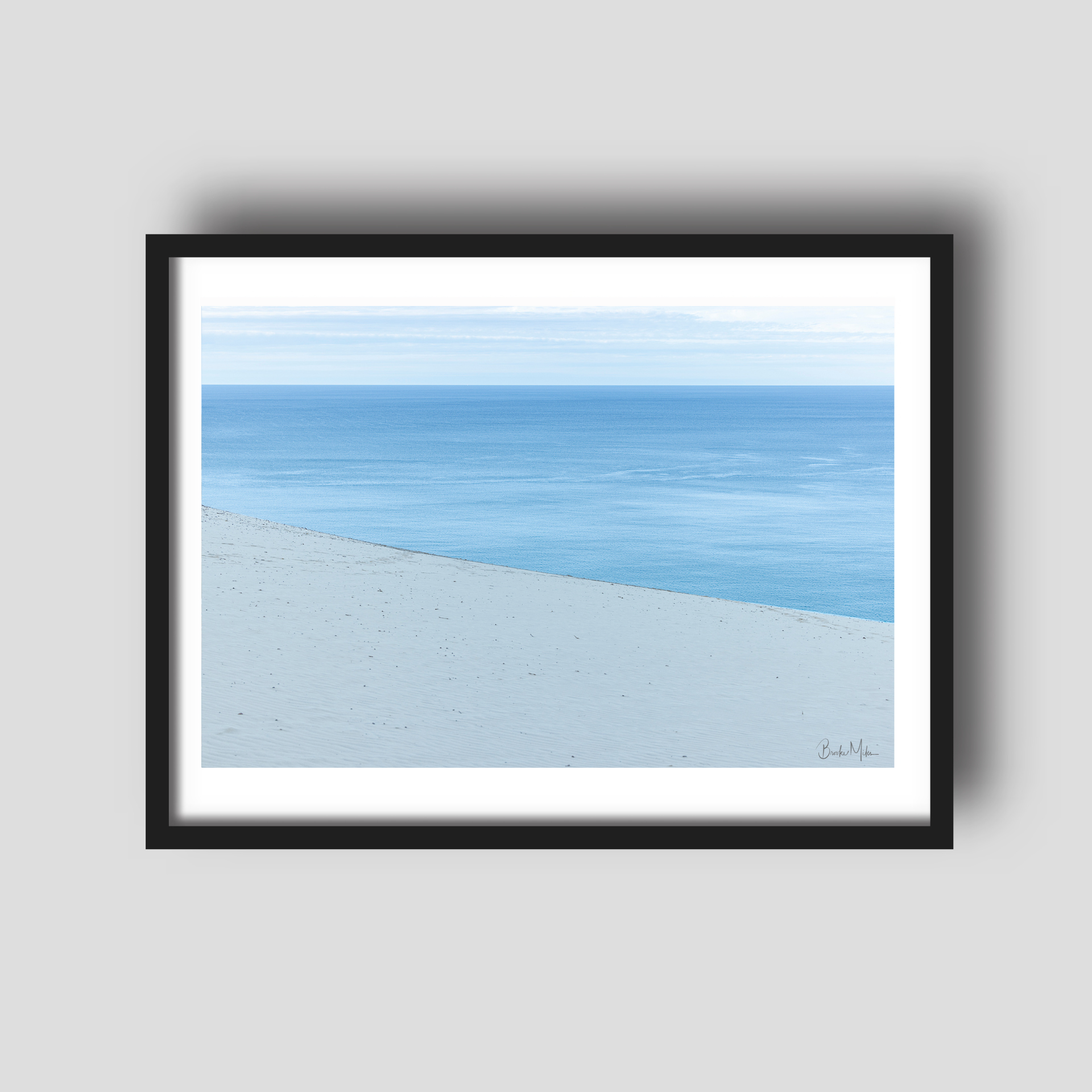 Softly Slowly - Nature Coastal Print