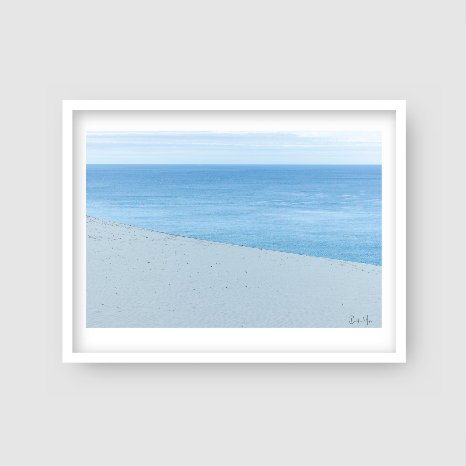 Softly Slowly - Nature Coastal Print