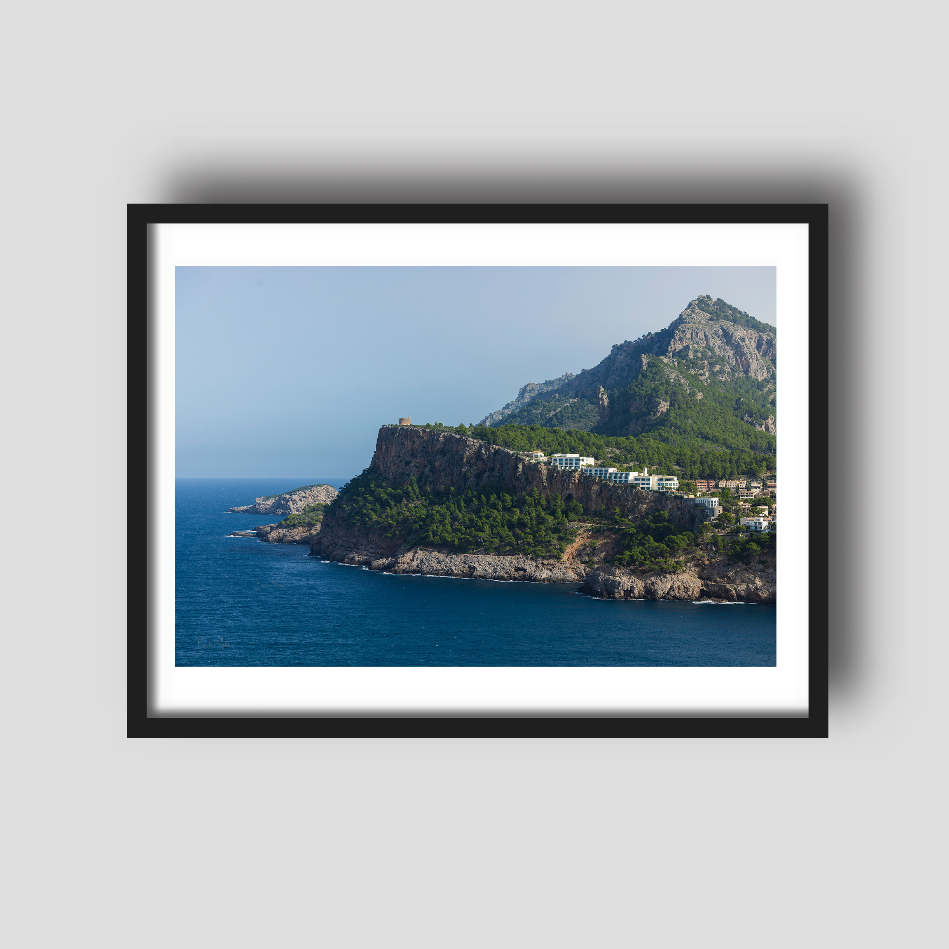 Sóller's Cliff - Mallorca Coastal Travel Print