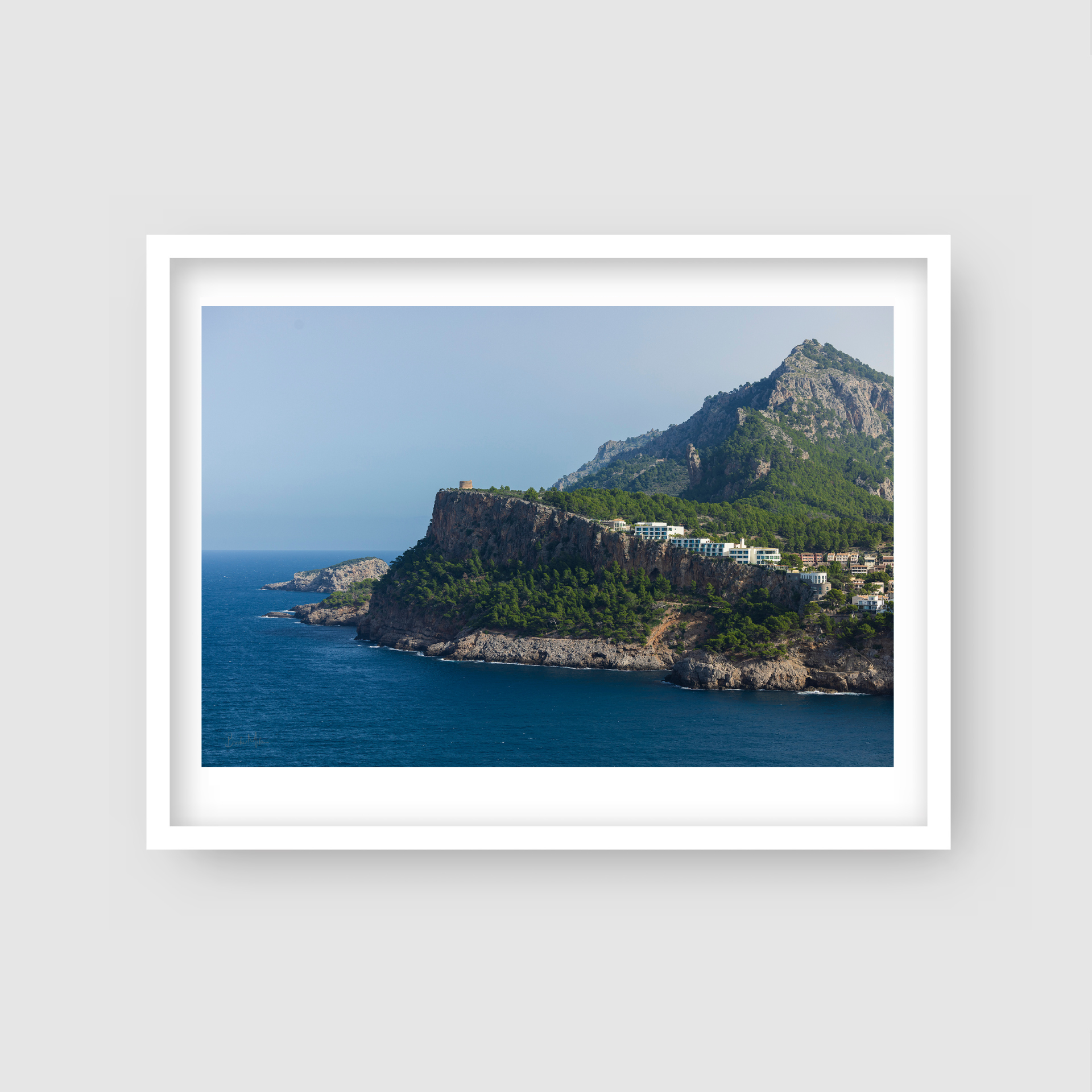 Sóller's Cliff - Mallorca Coastal Travel Print