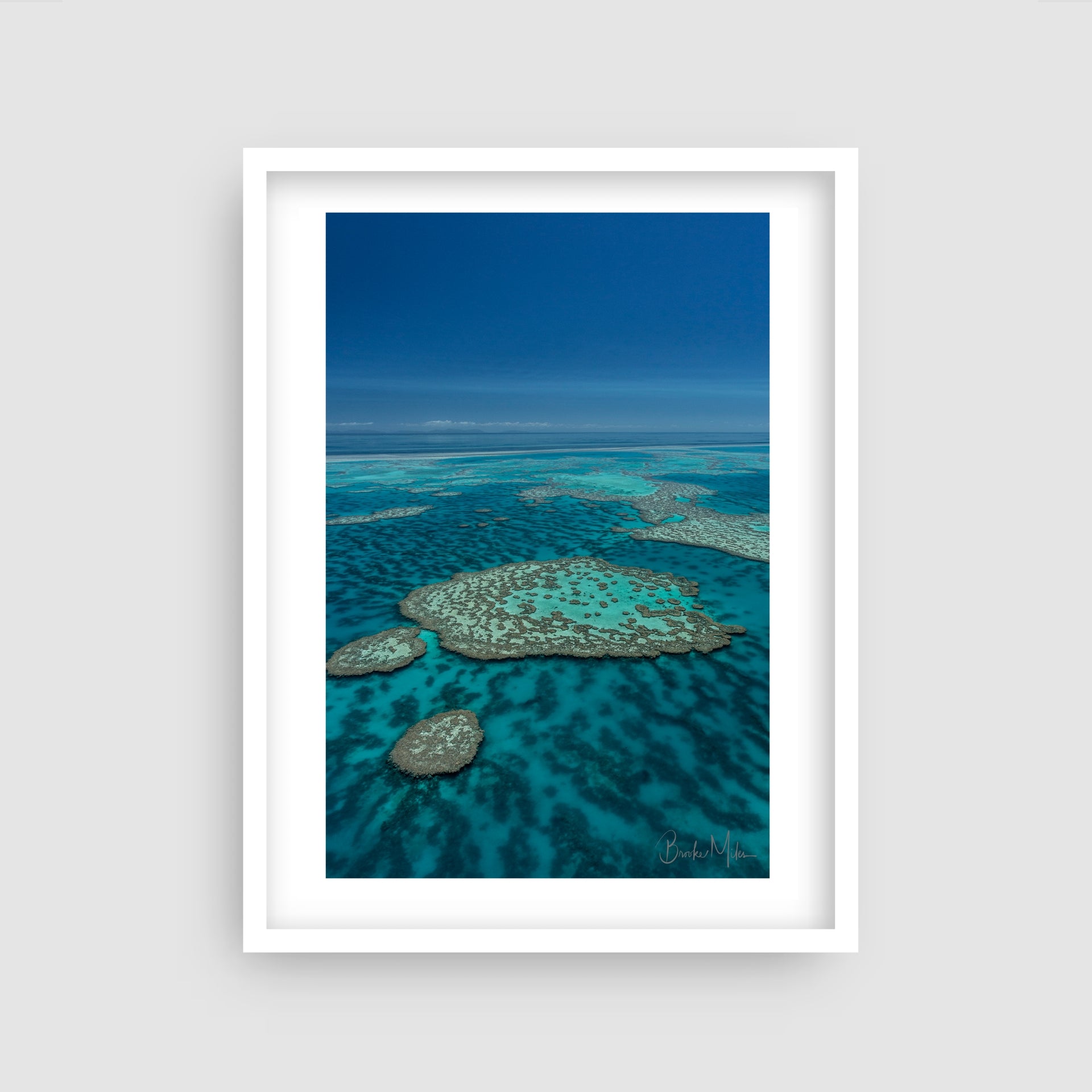 Stepping Stones - Great Barrier Reef Print