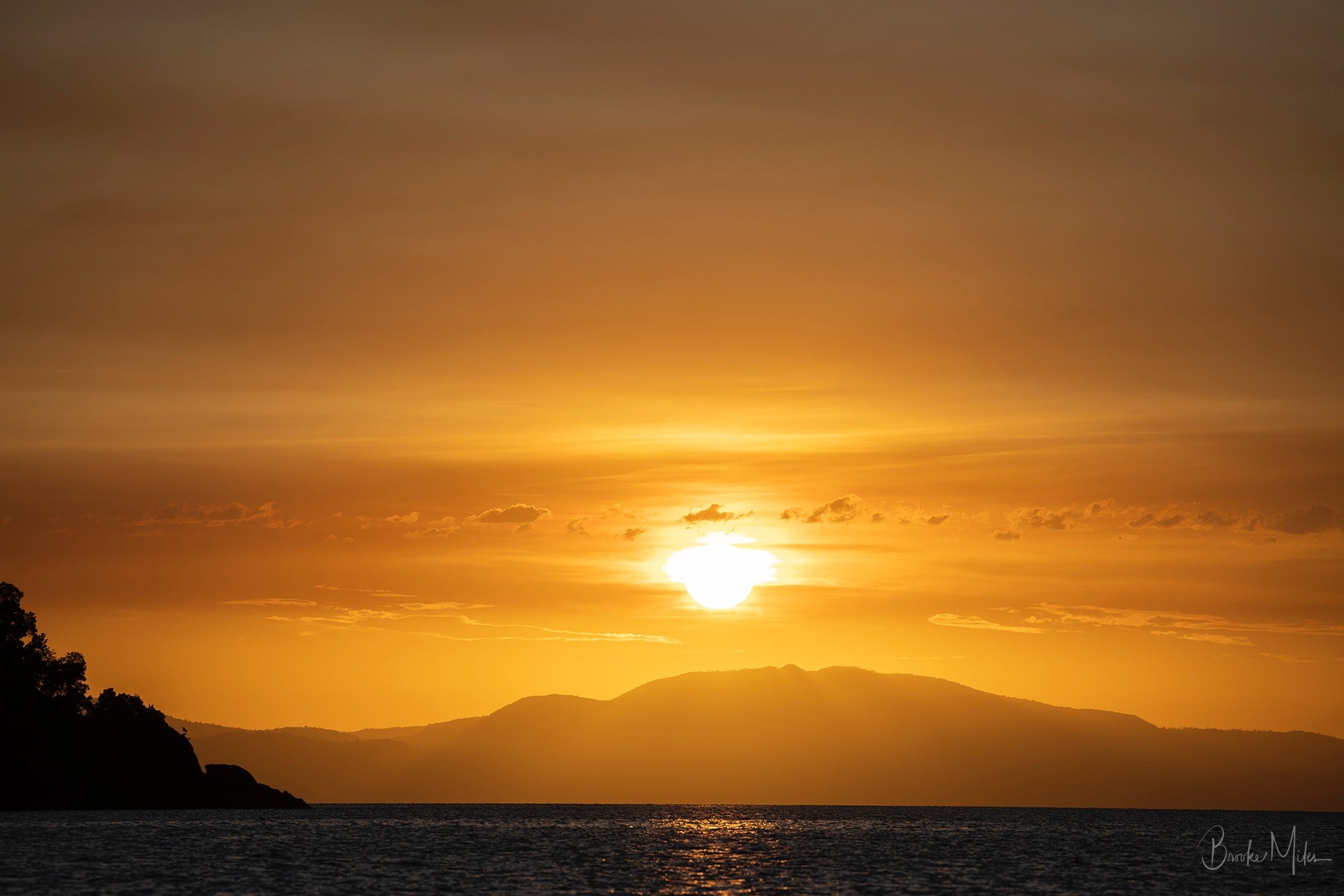 Stonehaven Sunset - Sunset Print