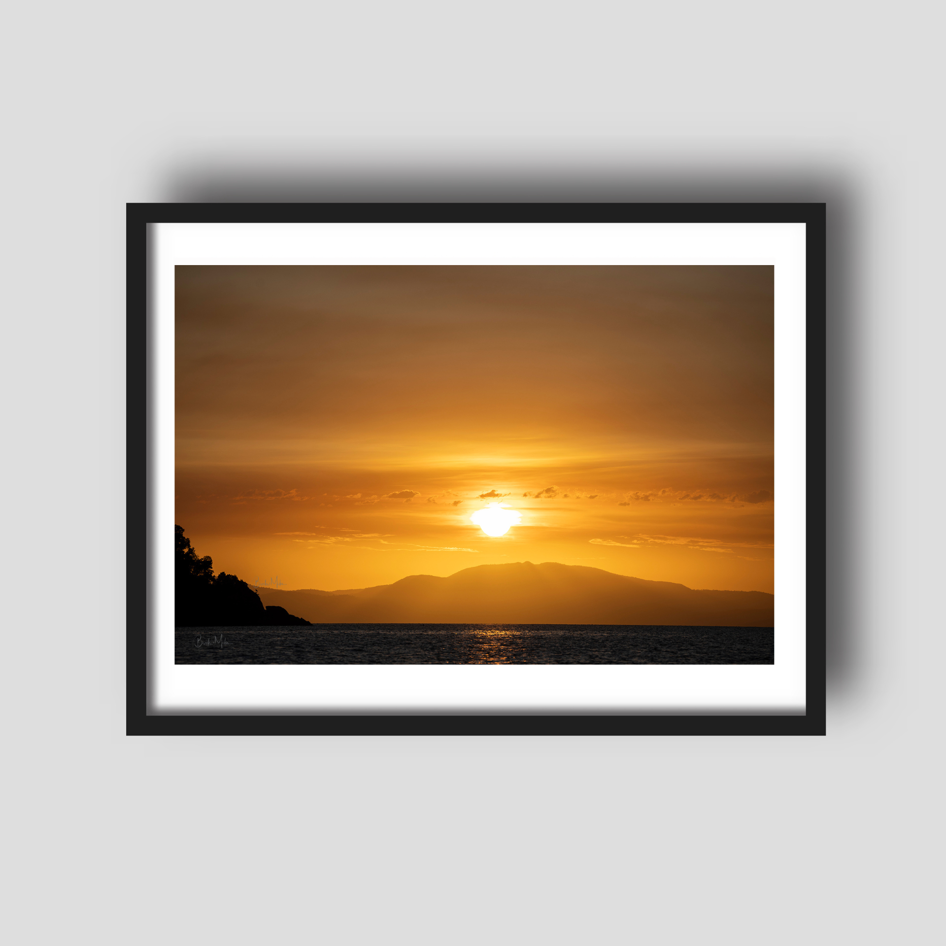 Stonehaven Sunset - Sunset Print