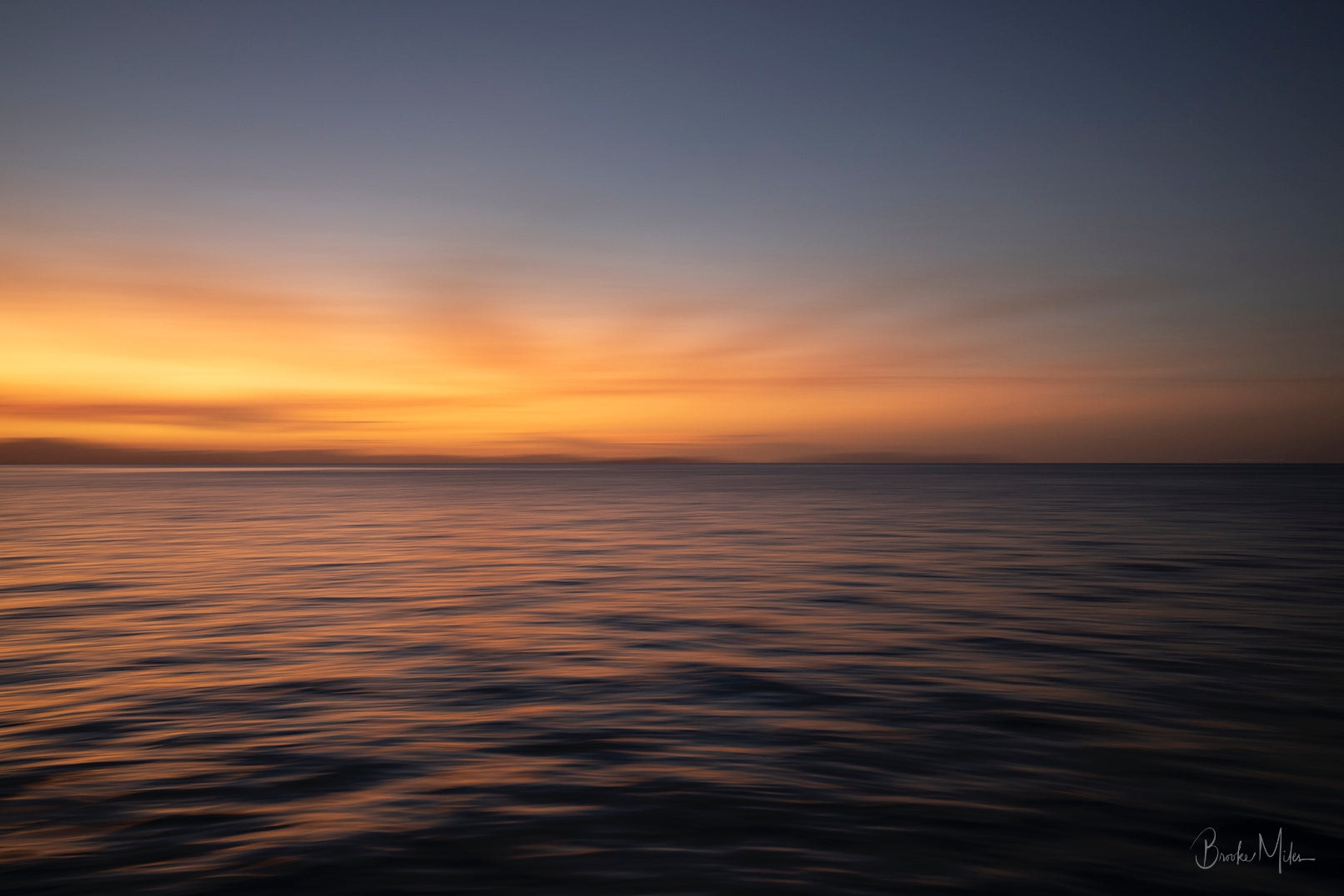 Shutter in Motion - Sunset Print