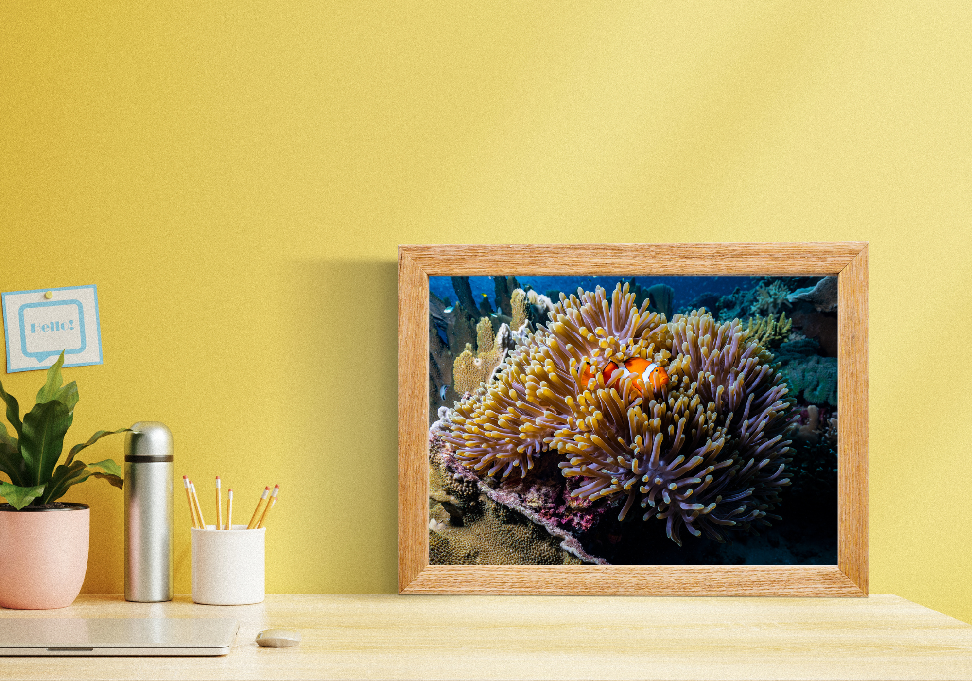The Keeper - Underwater Reef Print