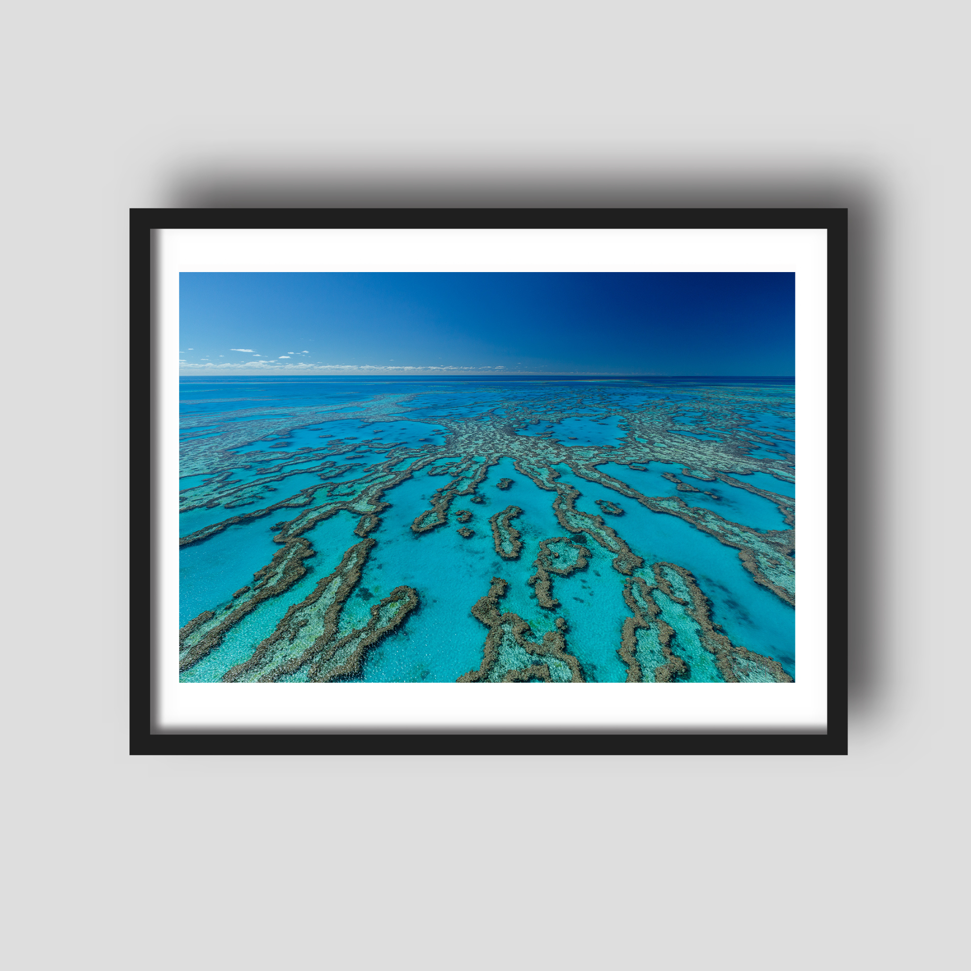 The Maze - Great Barrier Reef Print