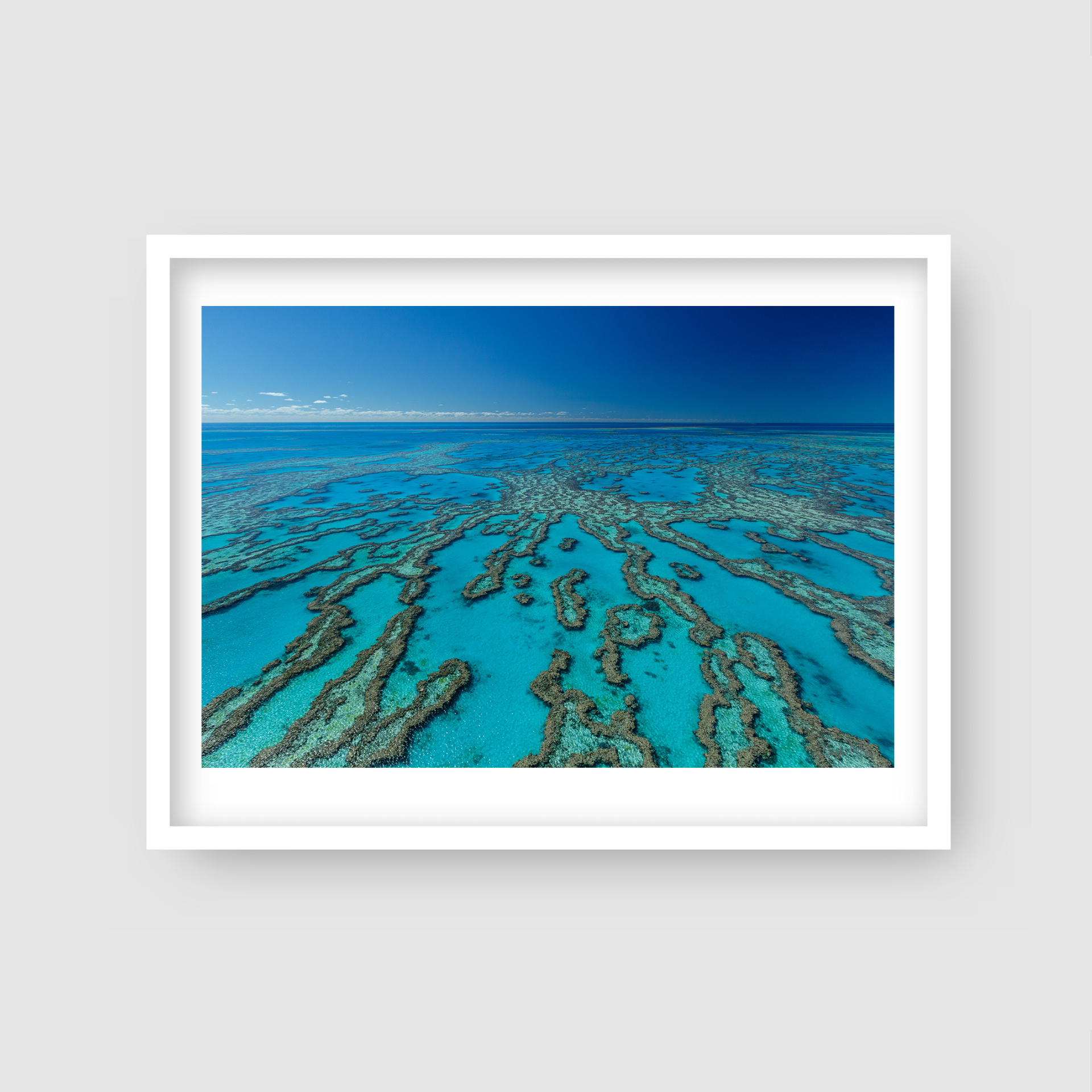 The Maze - Great Barrier Reef Print