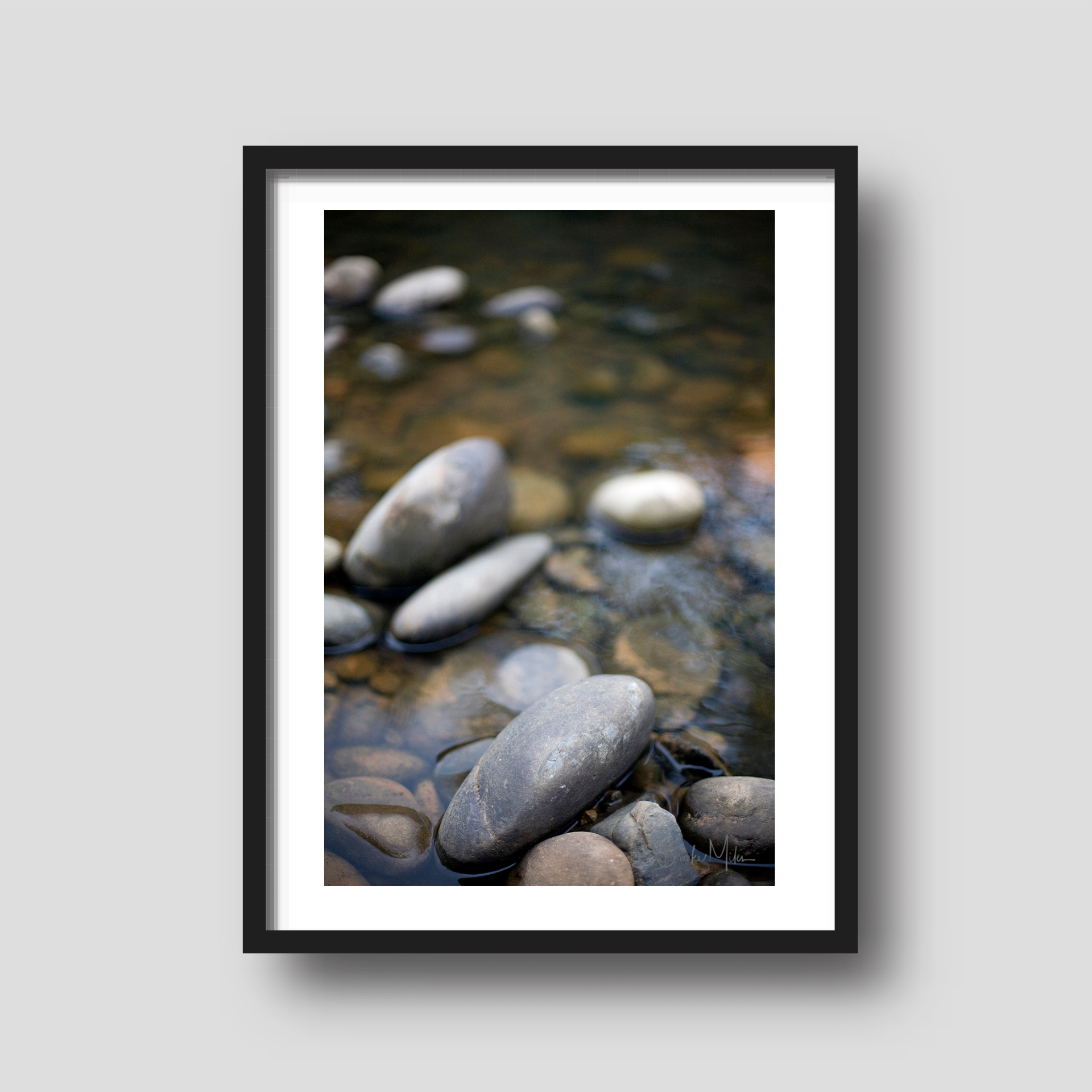 Tiny Boulders - Rainforest Print