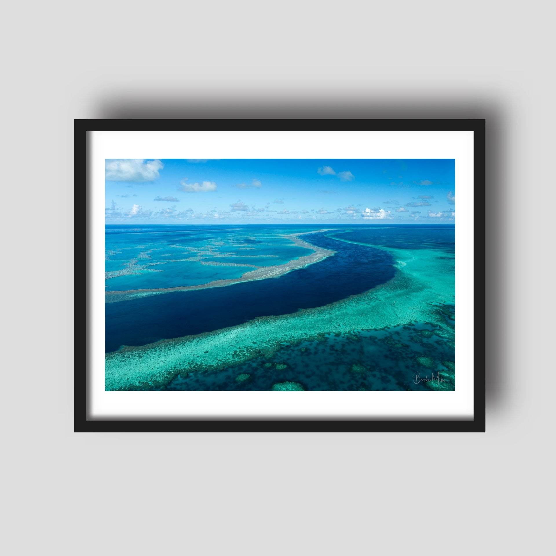 Waterway - Great Barrier Reef Print