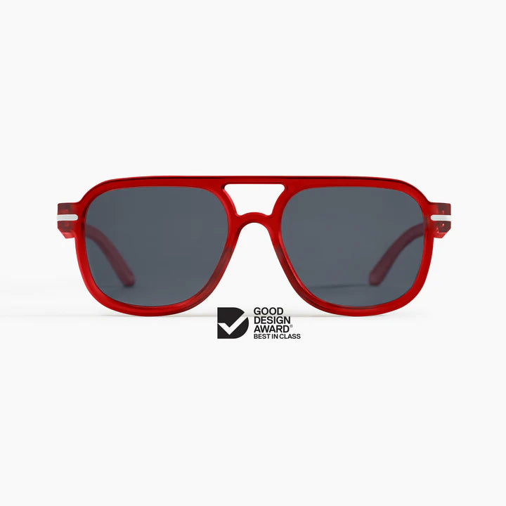 Good Citizens Newport Sunglasses Cherry Soda – 100% Recycled & Customisable