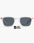 Good Citizens Palm Beach White Sunglasses | Recycled Customisable