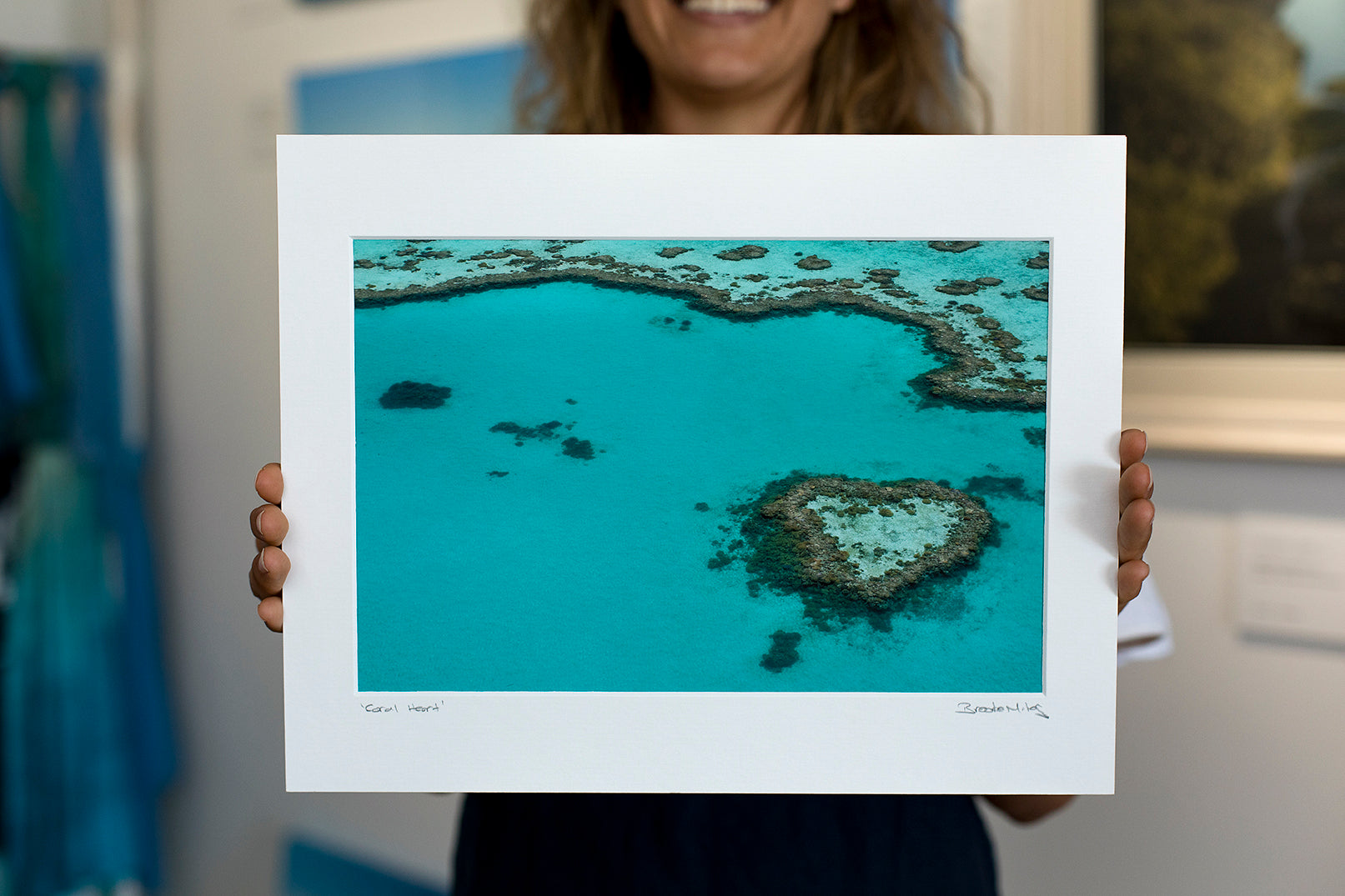 Art Mount Coral Heart