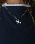 Whale Necklace  - Sterling Silver