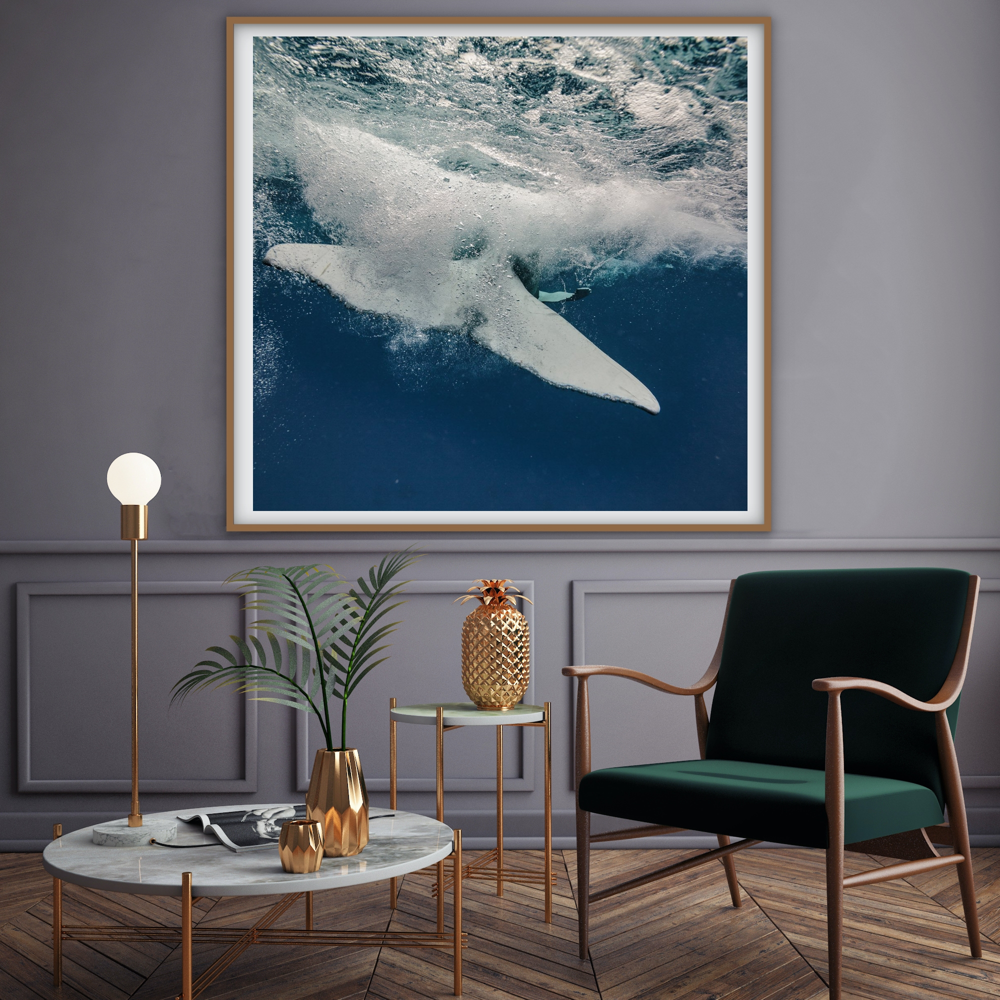 Splash - Humpback Whale Print