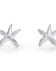 Star Fish Earrings  - Sterling Silver