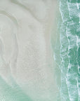 Silk Sarong White Waves Beach view