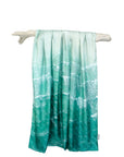 Silk Sarong White Waves print