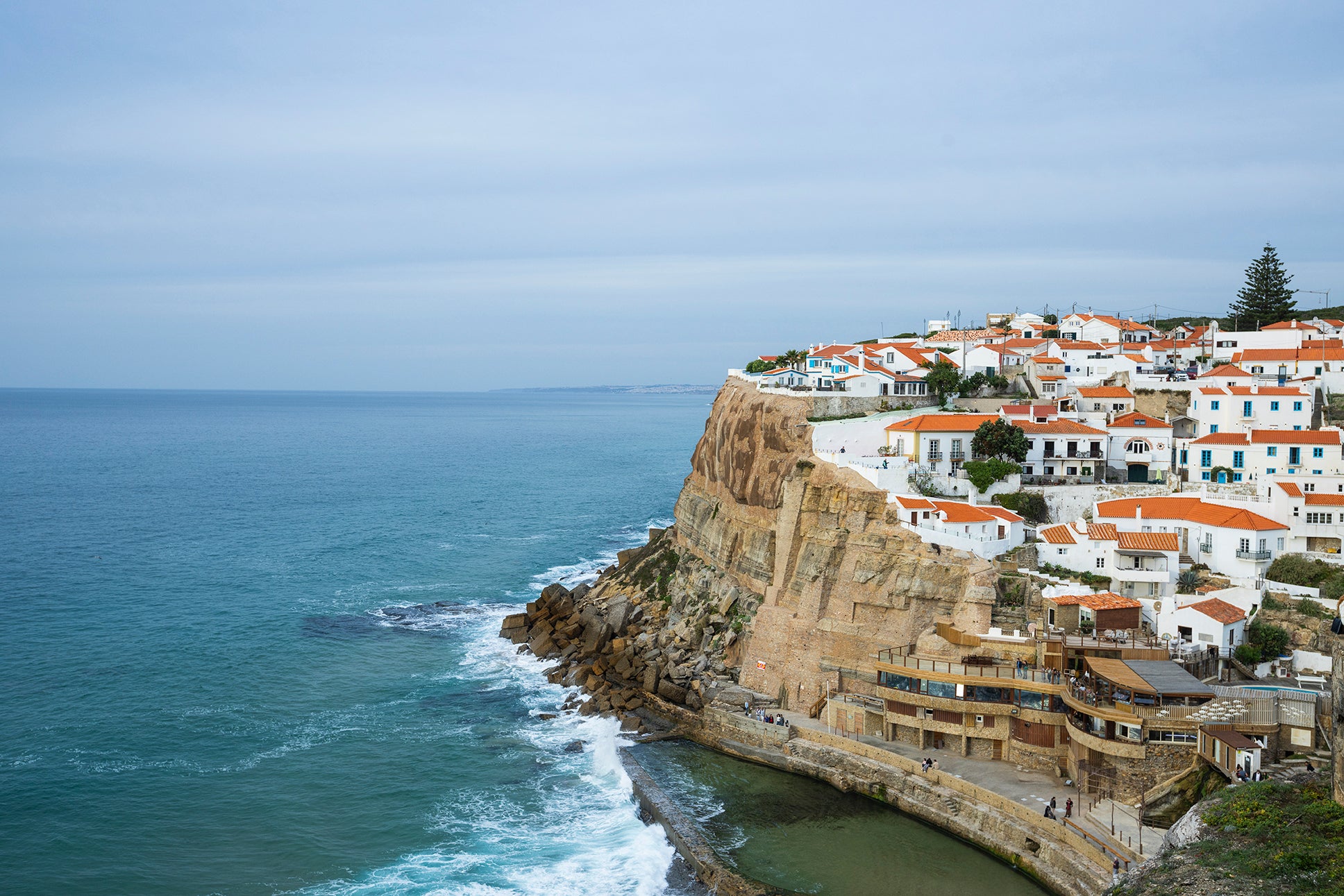 Azenhas do Mar - Portugal Coastal Travel Print