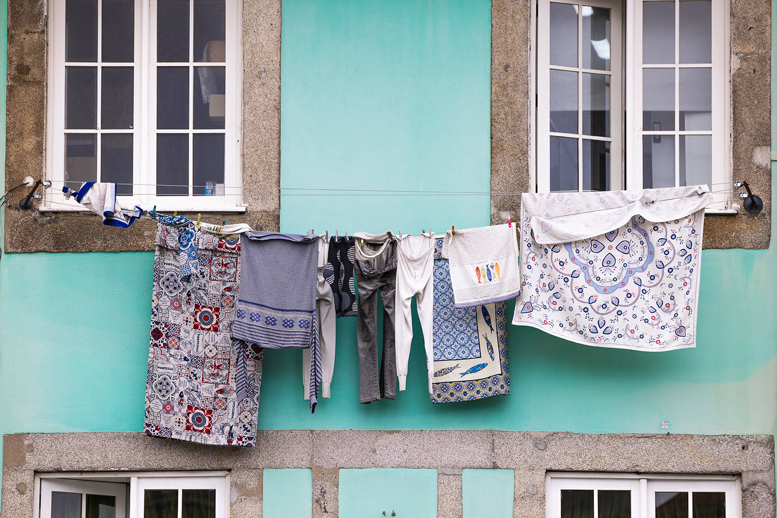 Laundry Day - Portugal Travel Print