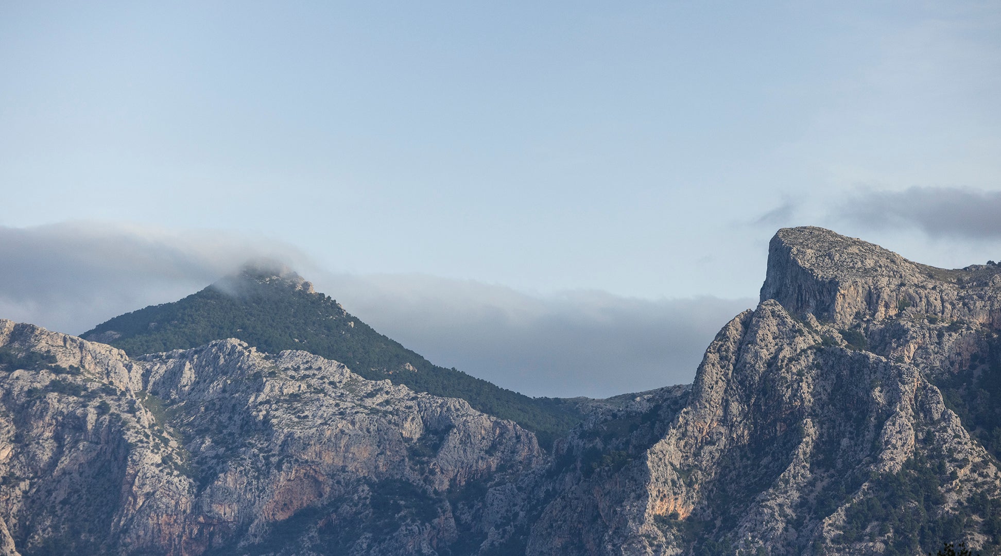 Tramuntana Ridge - Mallorca Mountain Travel Print