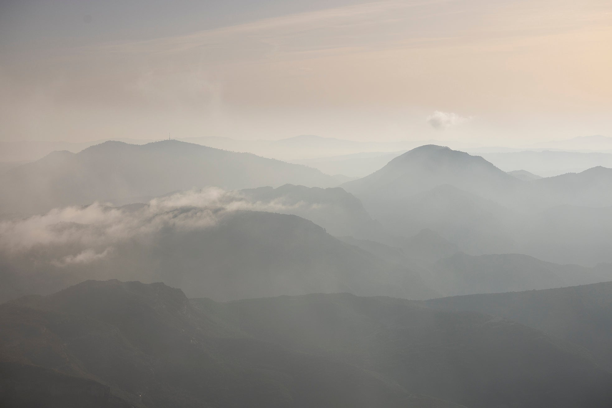 Montserrat Peaks - Barcelona Travel Print