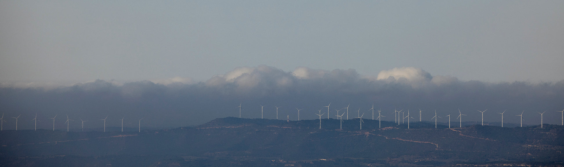 Windmill Ridge - Barcelona Travel Print