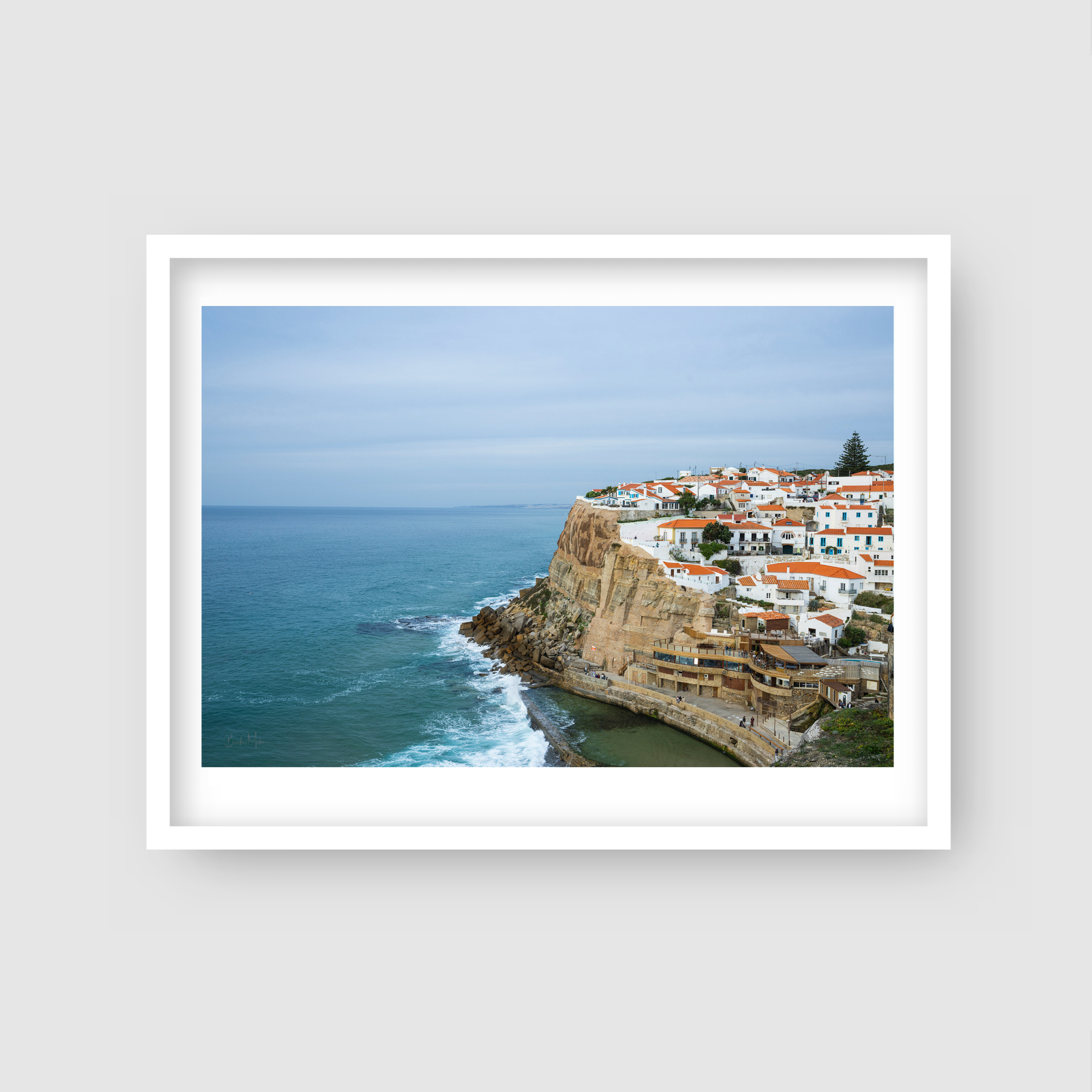 Azenhas do Mar - Portugal Coastal Travel Print