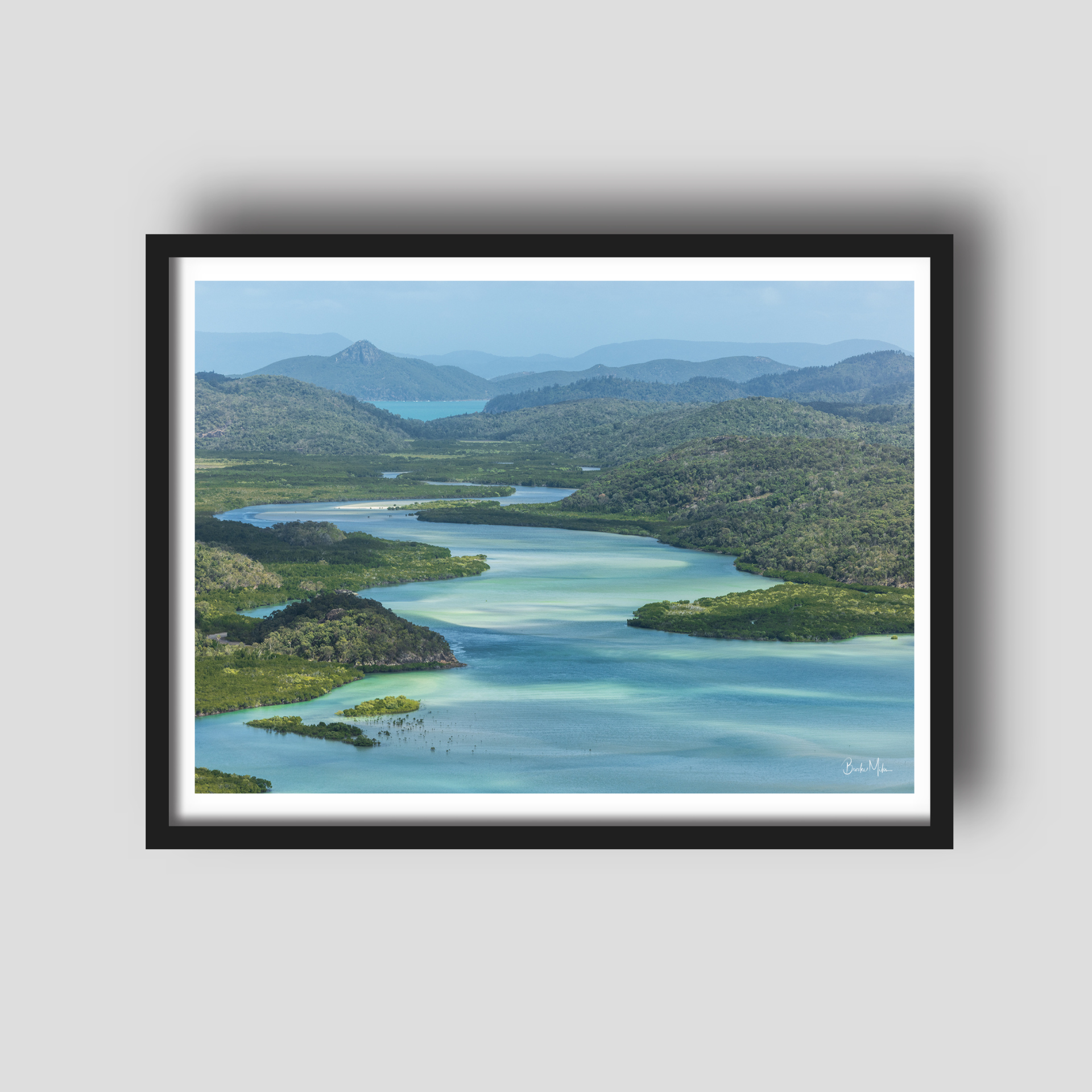 Velvet Valley - Hill Inlet Print