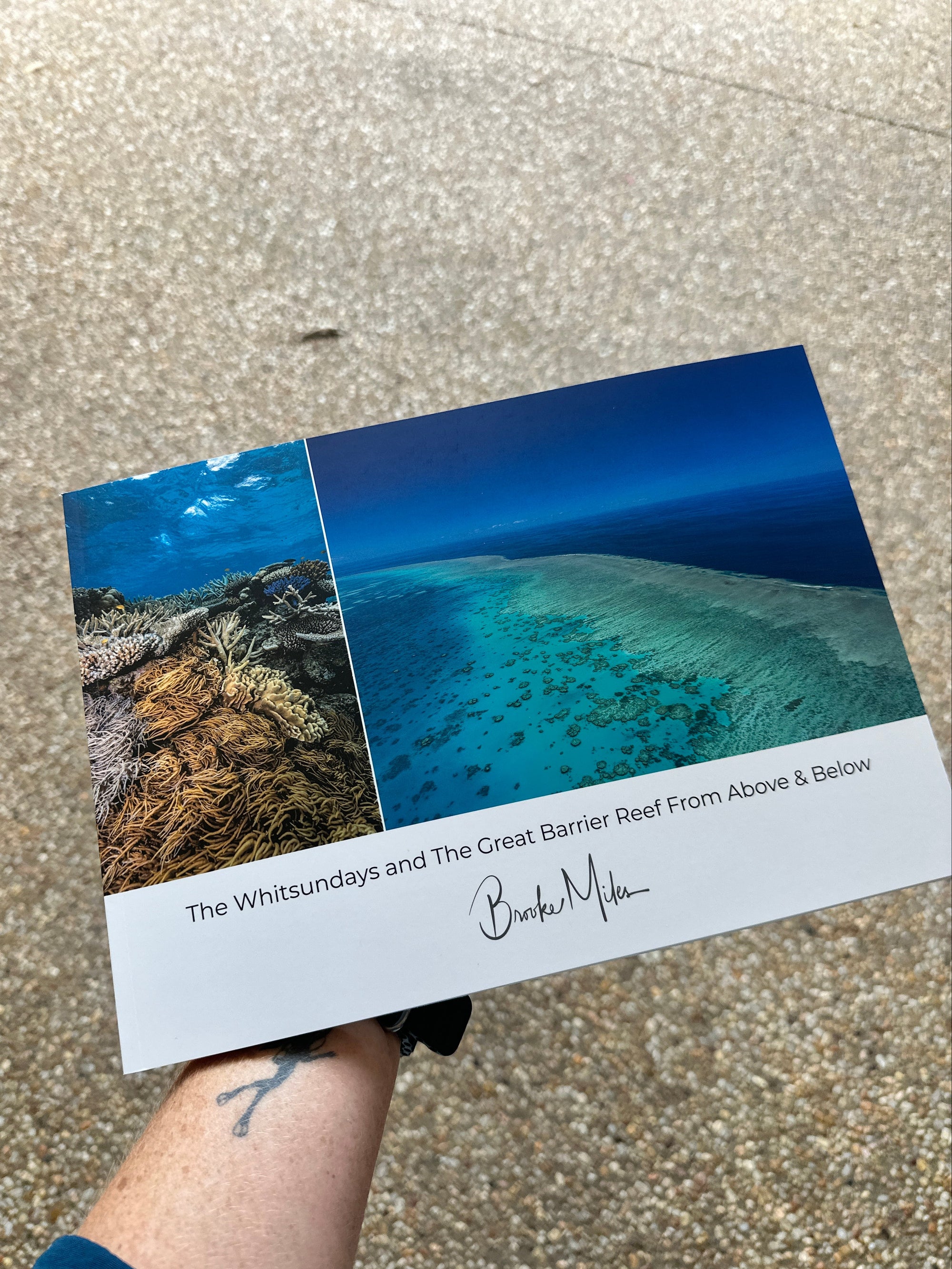 The Whitsundays and The Great Barrier Reef From Above and Below - Coffee Table Book