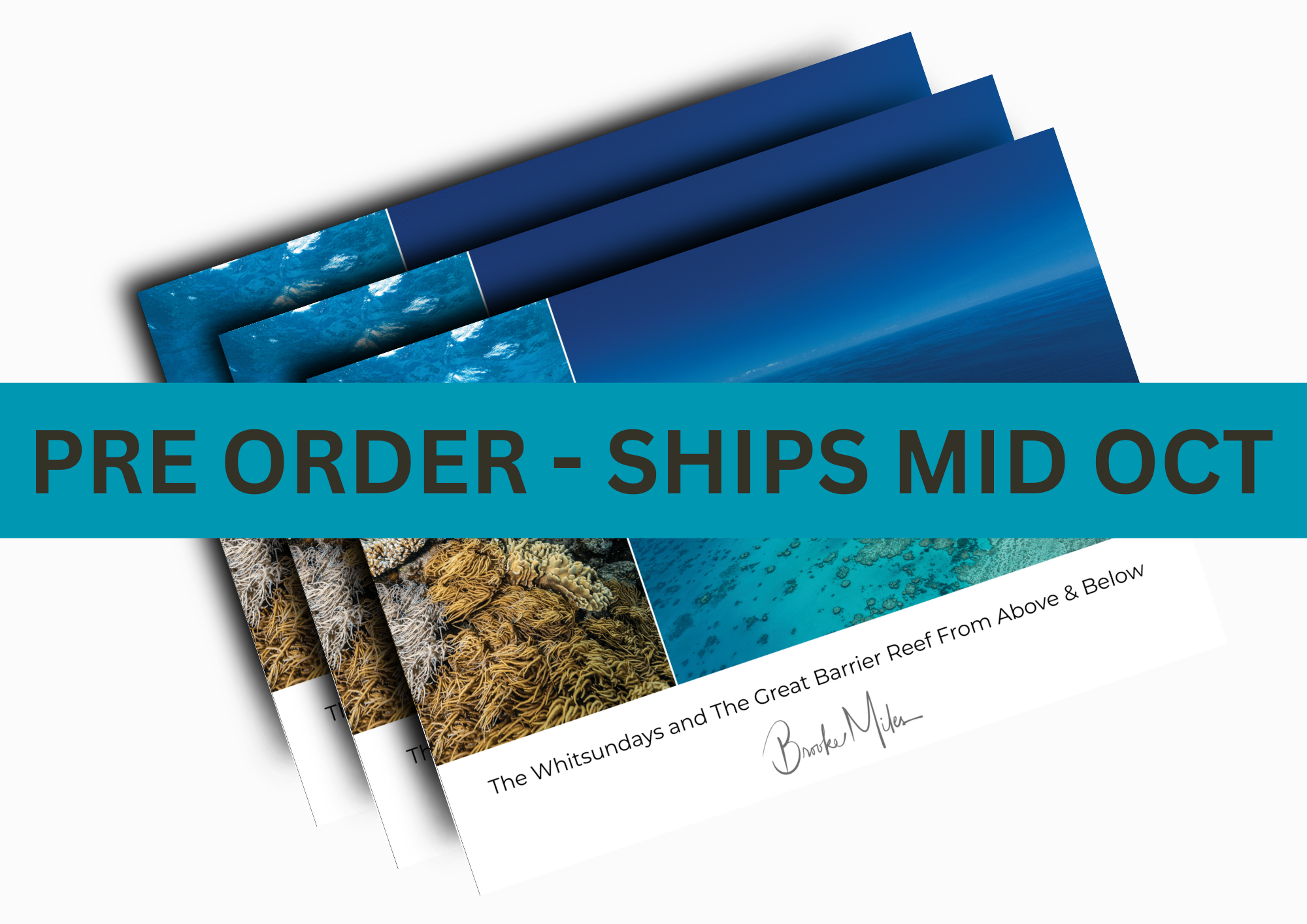 The Whitsundays and The Great Barrier Reef From Above and Below - Coffee Table Book | PRE-ORDER | Ships Mid October