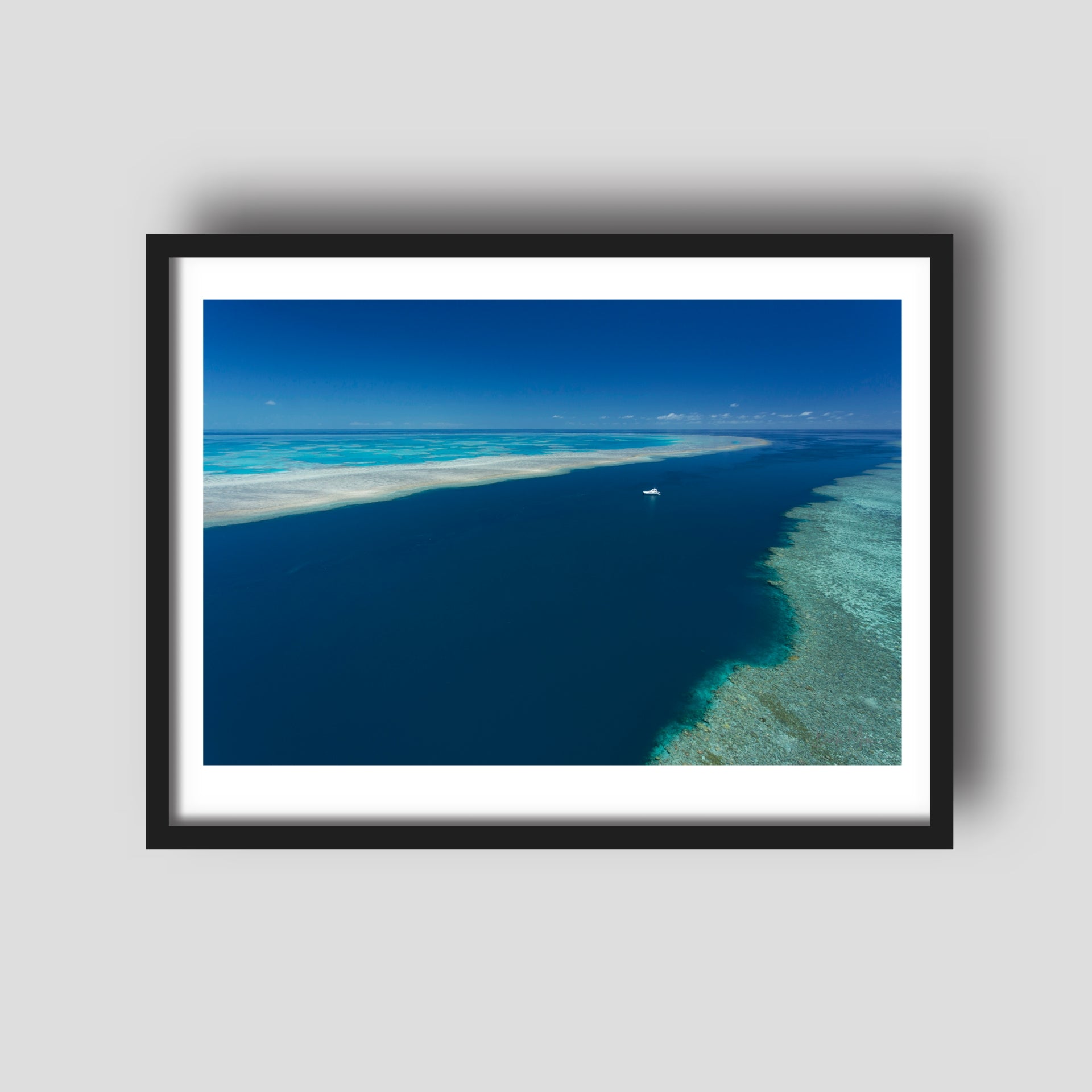 Cool Loneliness - Great Barrier Reef Print