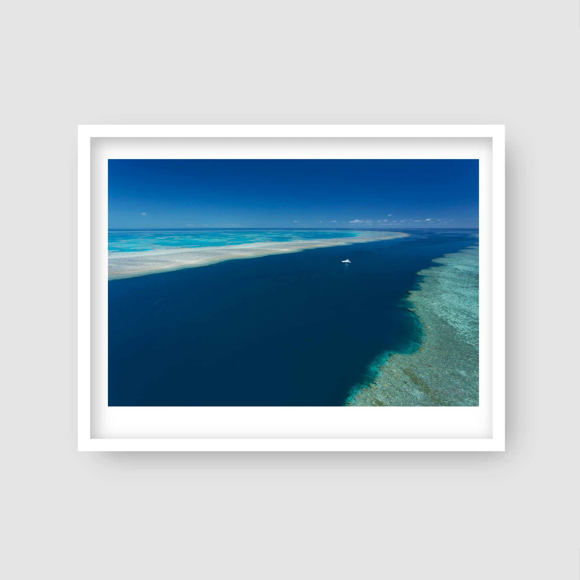 Cool Loneliness - Great Barrier Reef Print