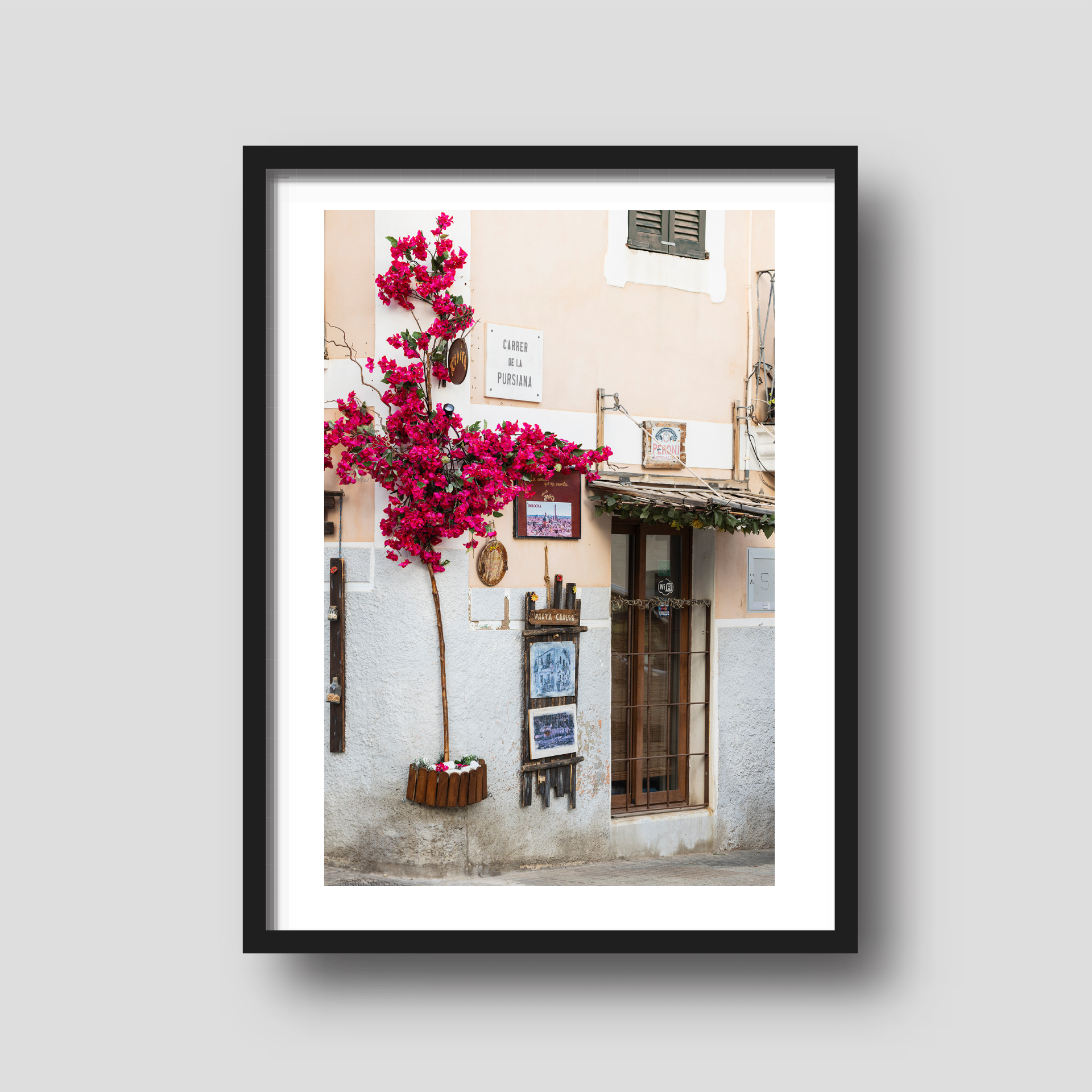 Corner Shop - Spain Travel Print