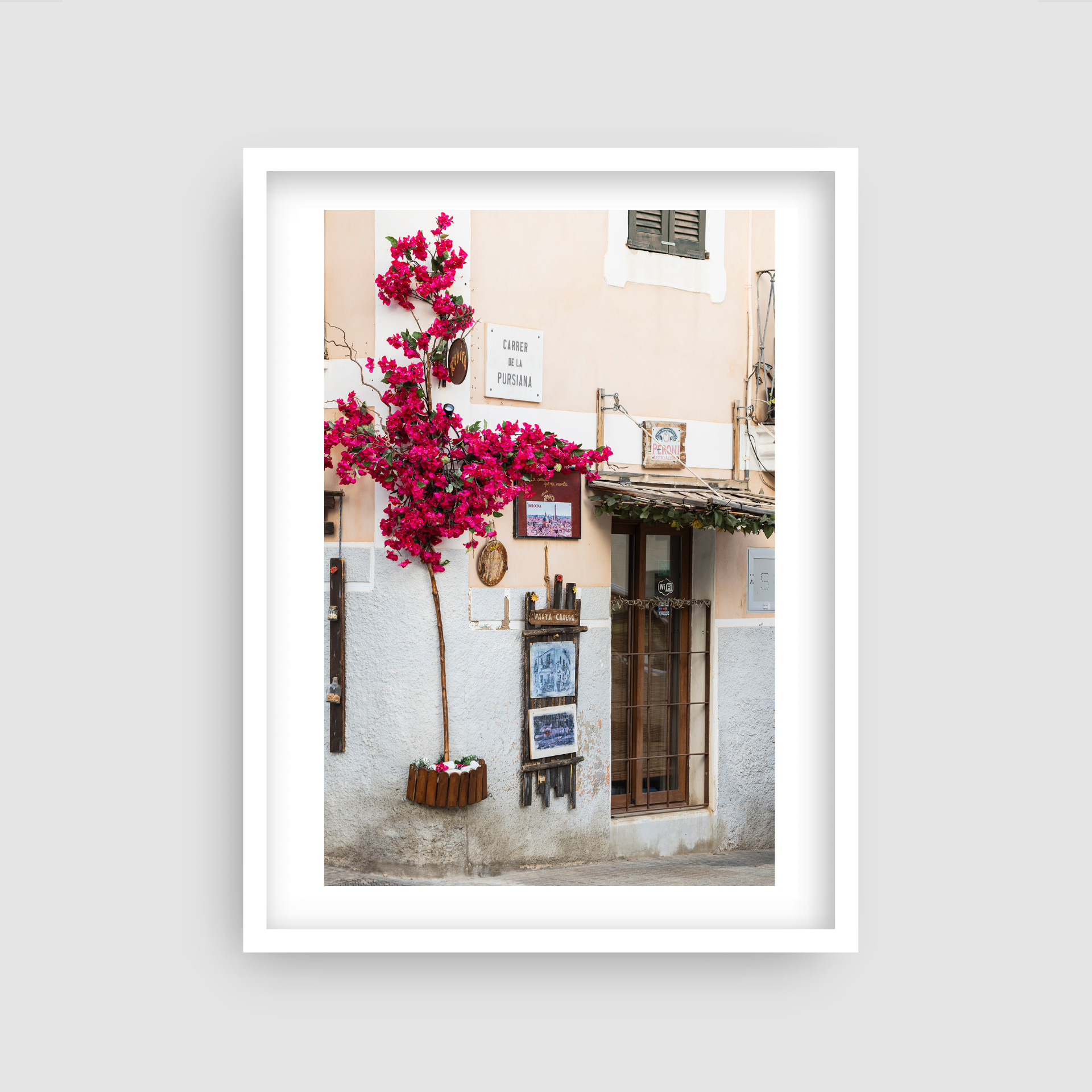 Corner Shop - Spain Travel Print