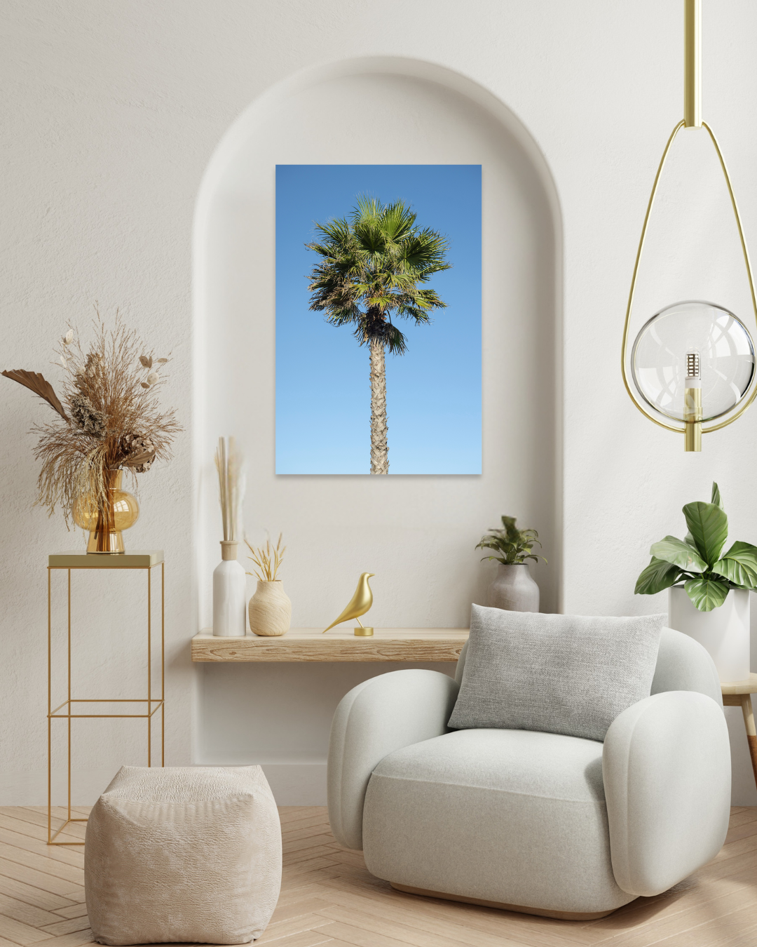 Costa Palm - Portugal Palm Tree Travel Print