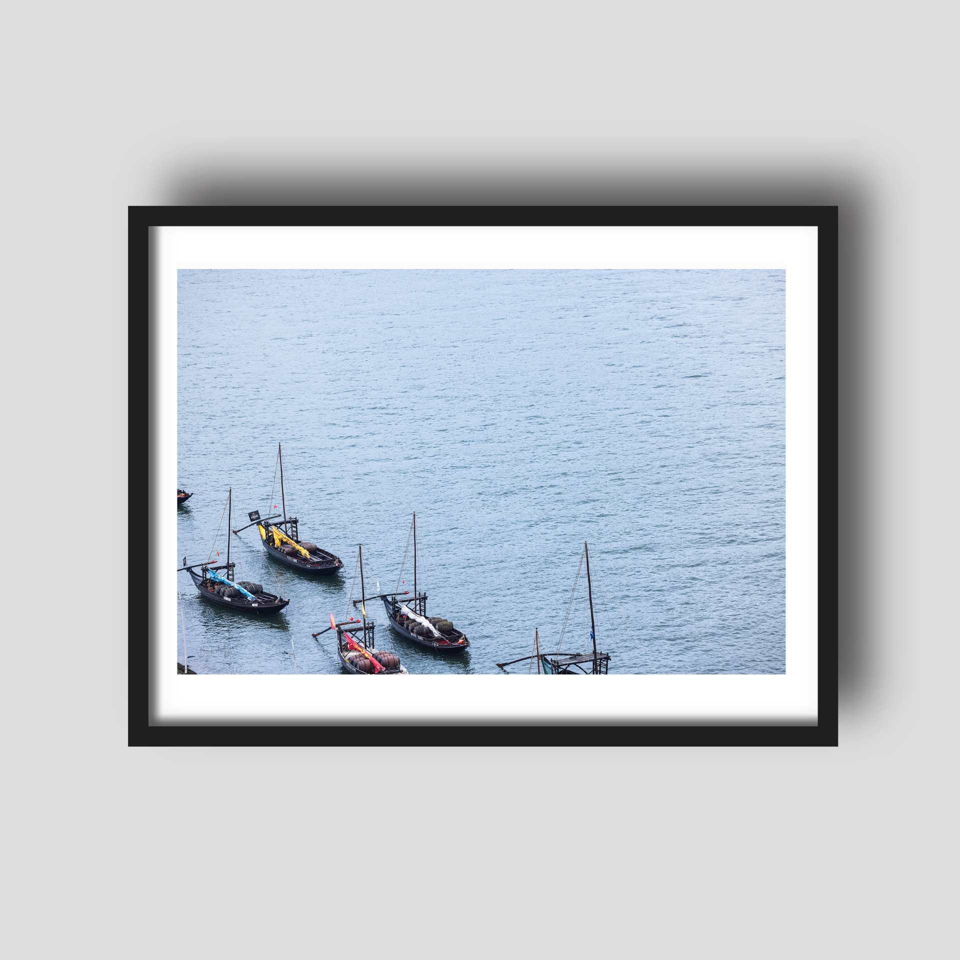 Douro Line Up - Portugal River Travel Print