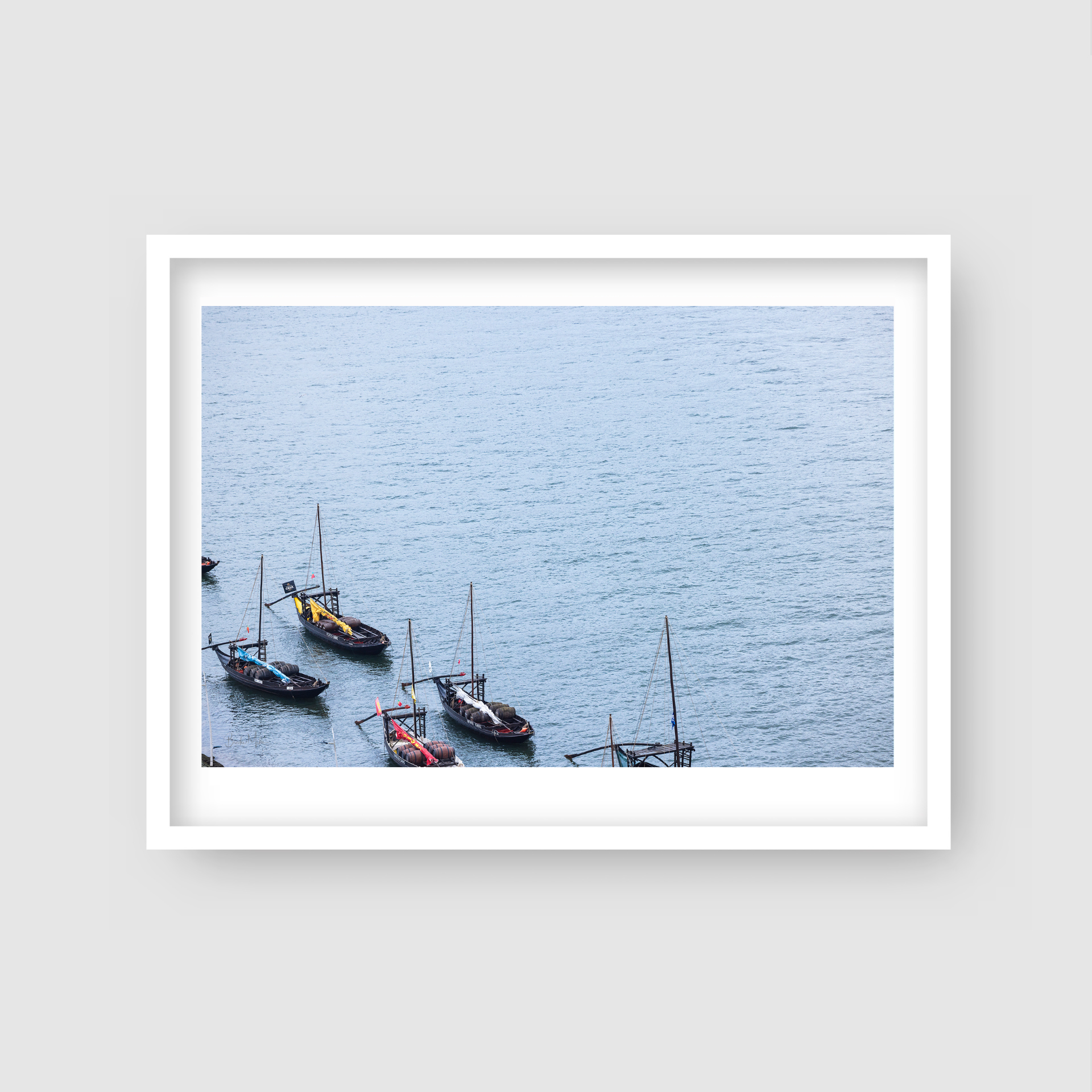 Douro Line Up - Portugal River Travel Print