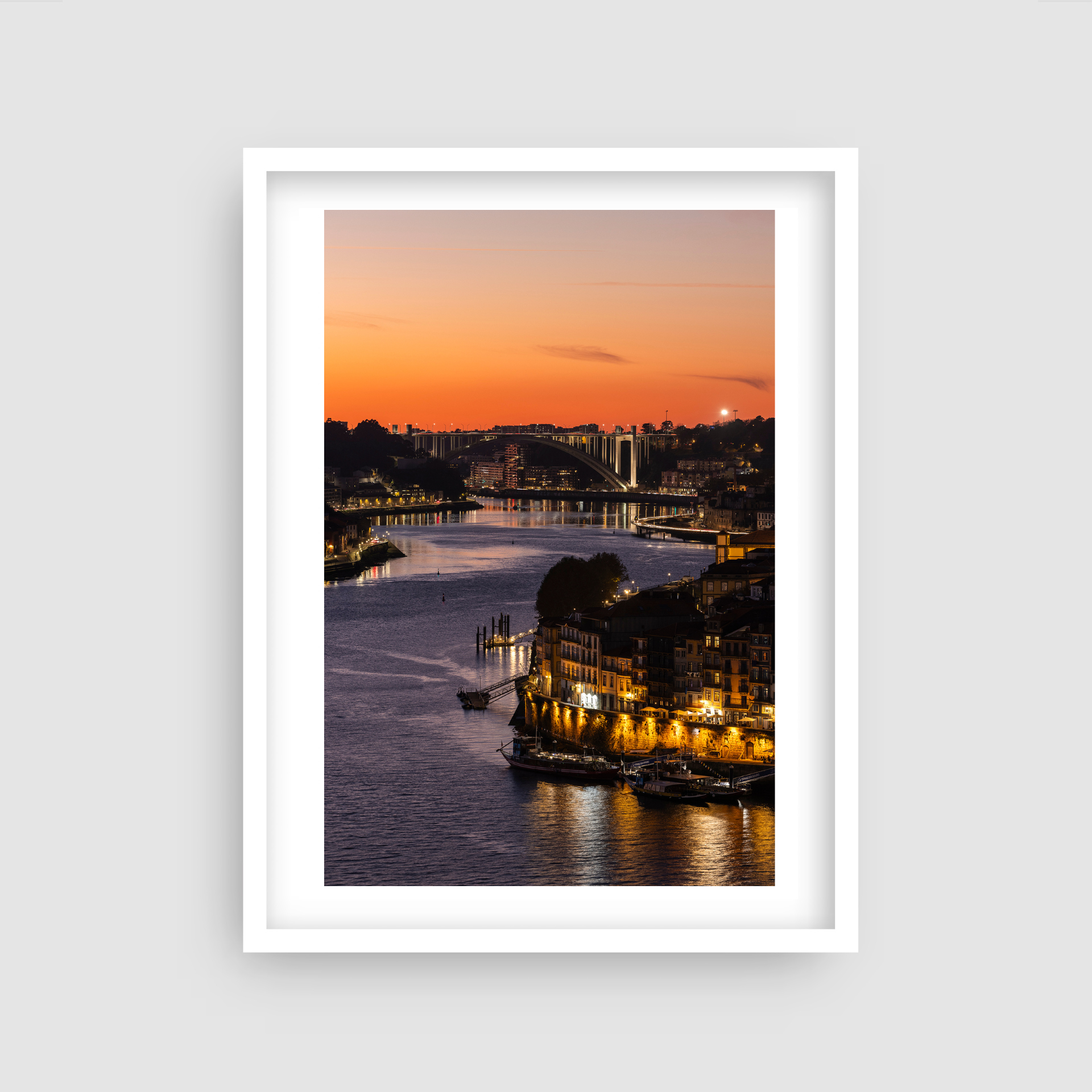 Douro Radiates - Portugese Sunset Travel Print