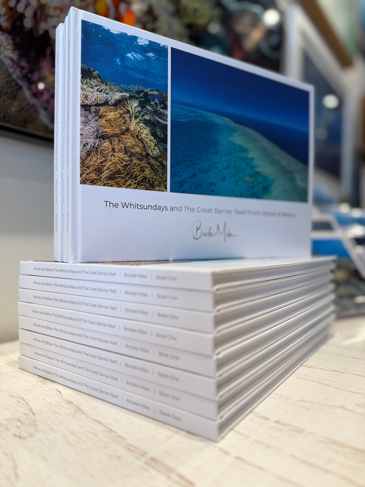 The Whitsundays and The Great Barrier Reef From Above and Below - Coffee Table Book