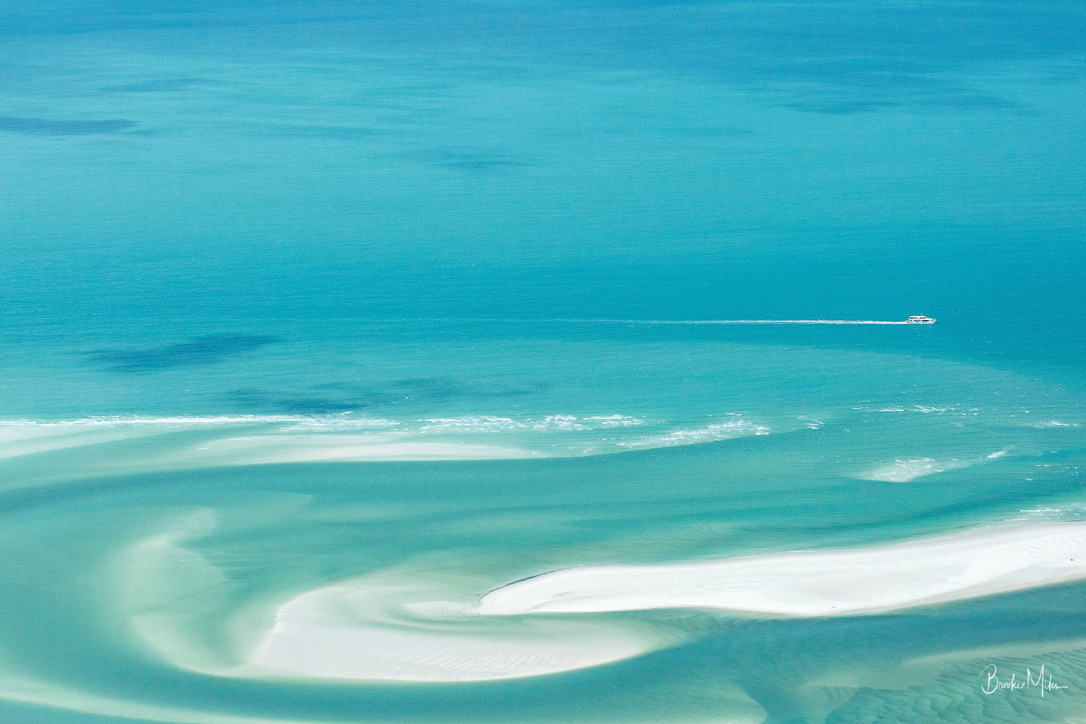 Inlet Cruisin | Aerial Inlet Photographic Print by Brooke Miles – Above ...