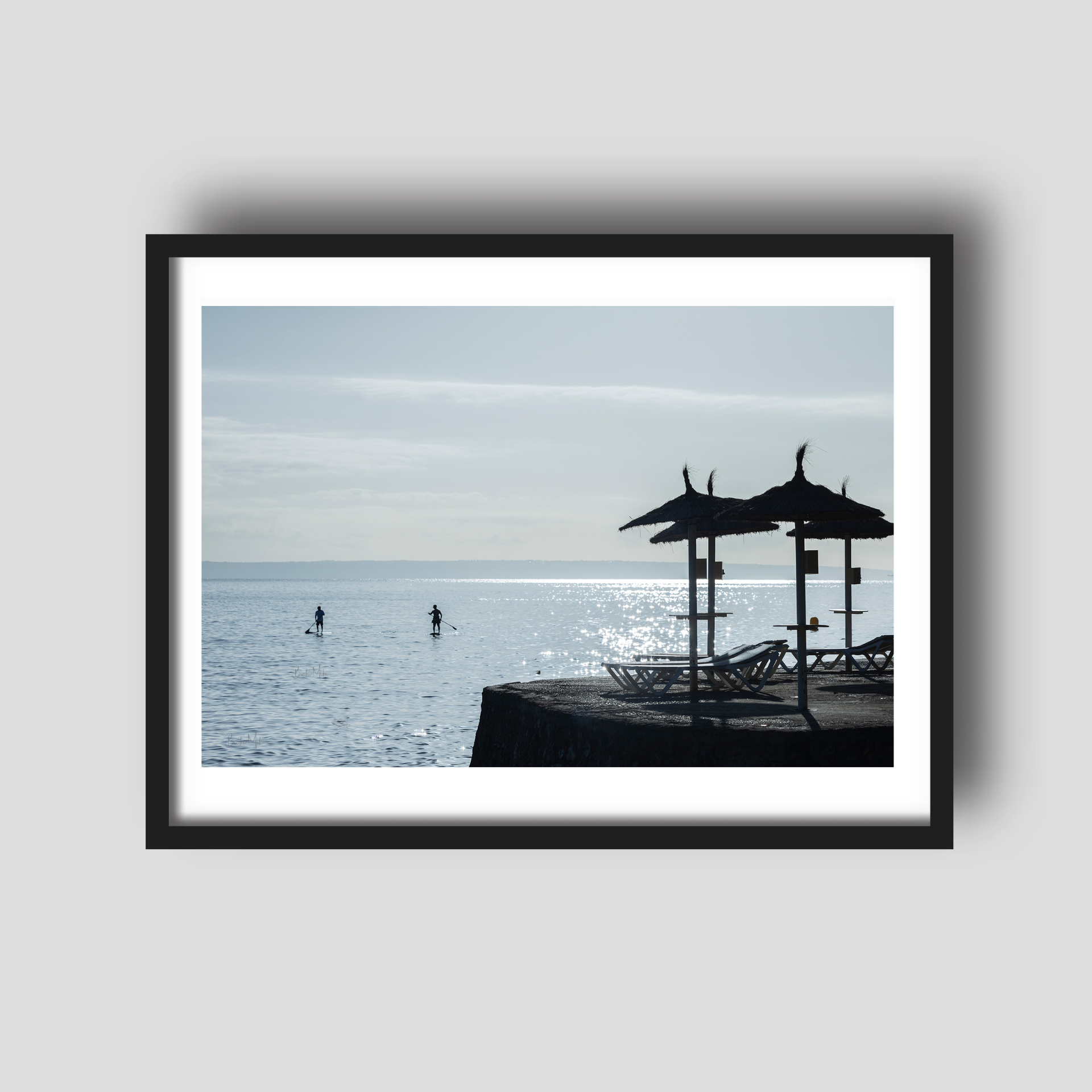 Just You And Me - Spain Coastal Travel Print