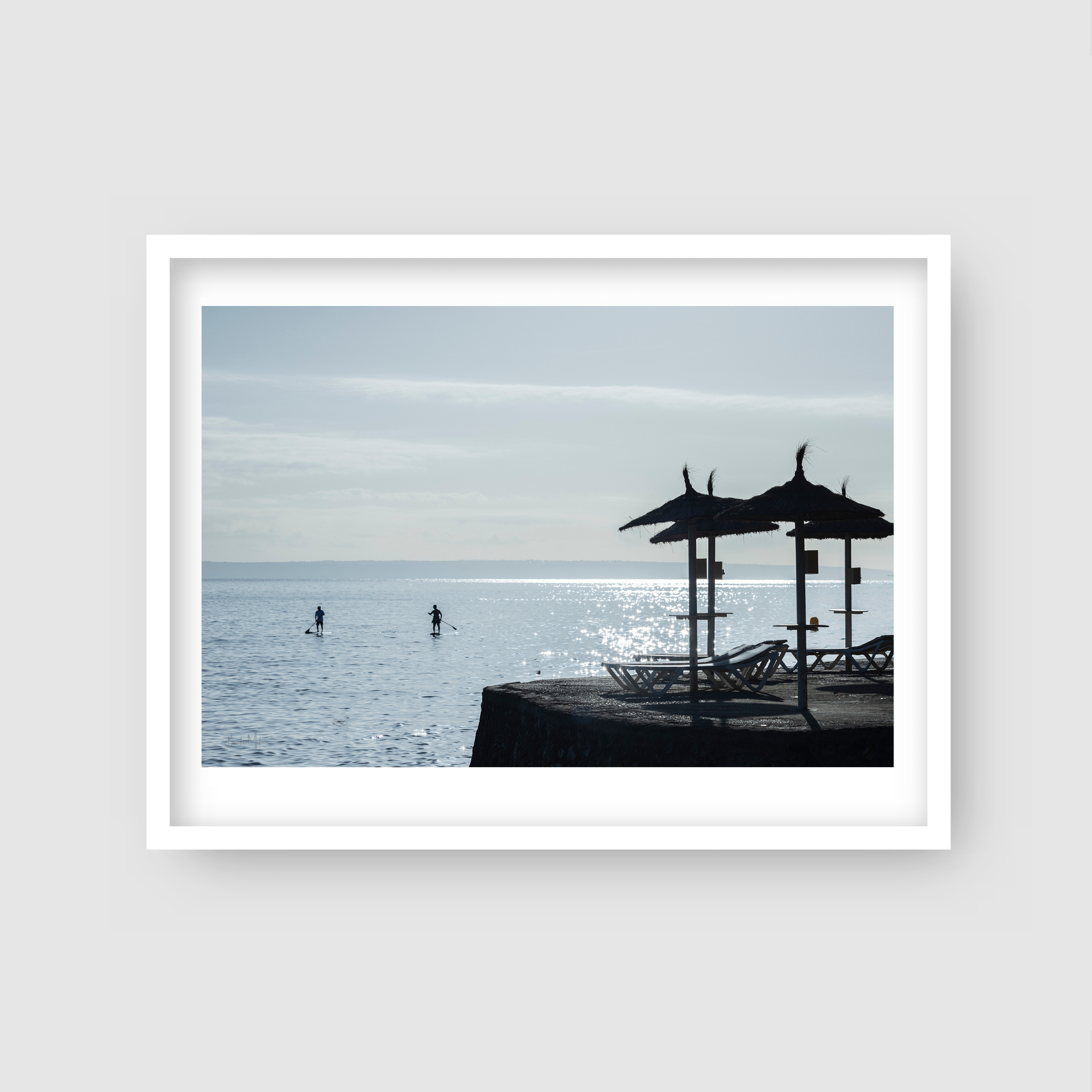 Just You And Me - Spain Coastal Travel Print