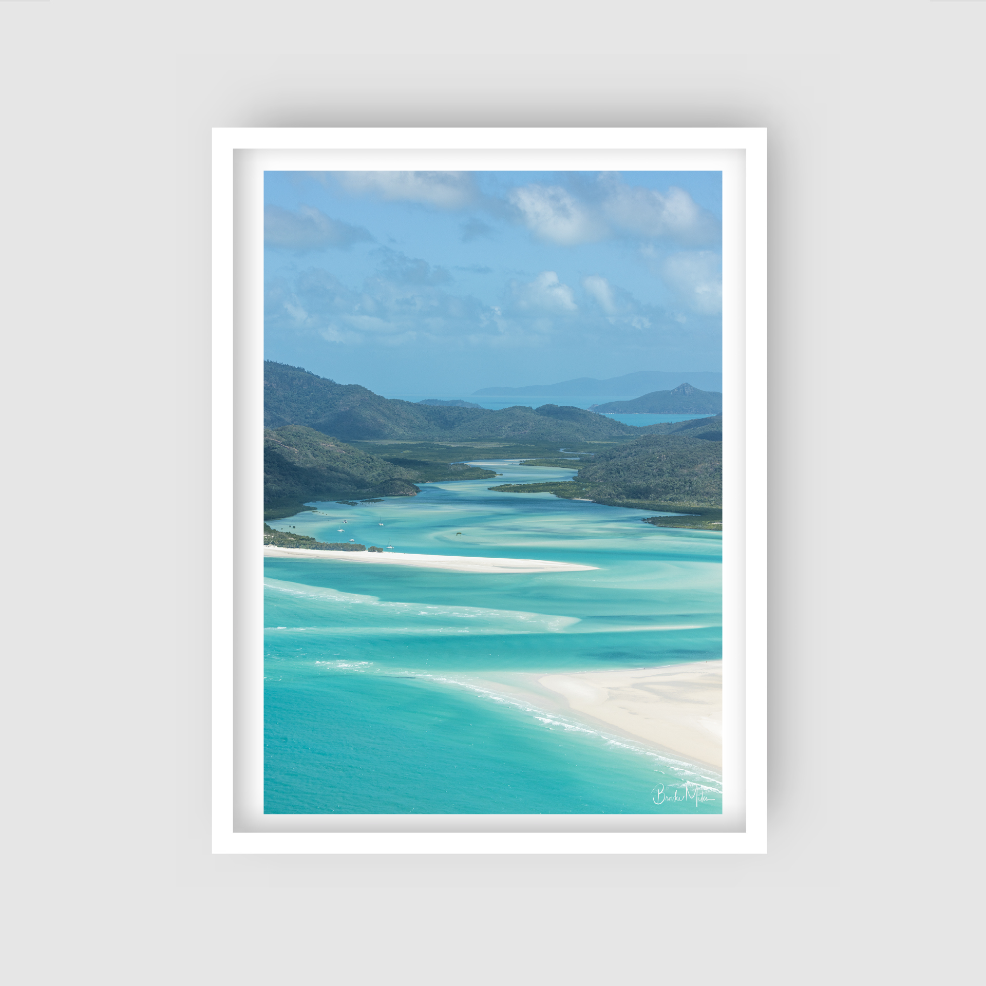 Layer Cake - Hill Inlet Whitsunday Island Print